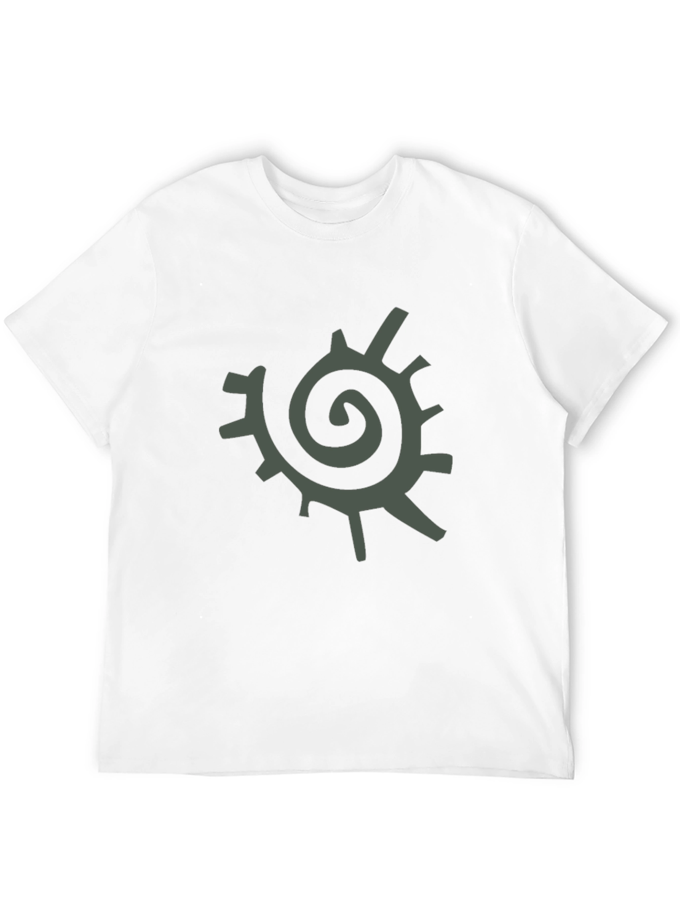 Spiral Graphic Tee - Modern Casual Style