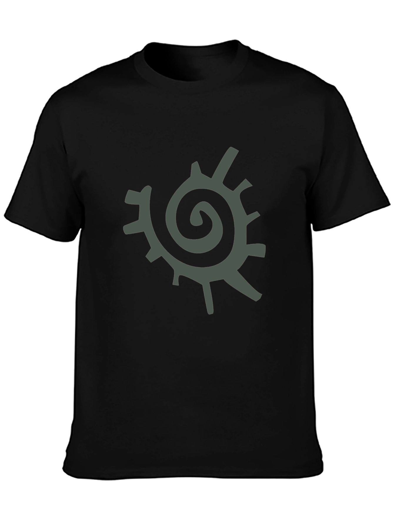 Spiral Graphic Tee - Modern Casual Style