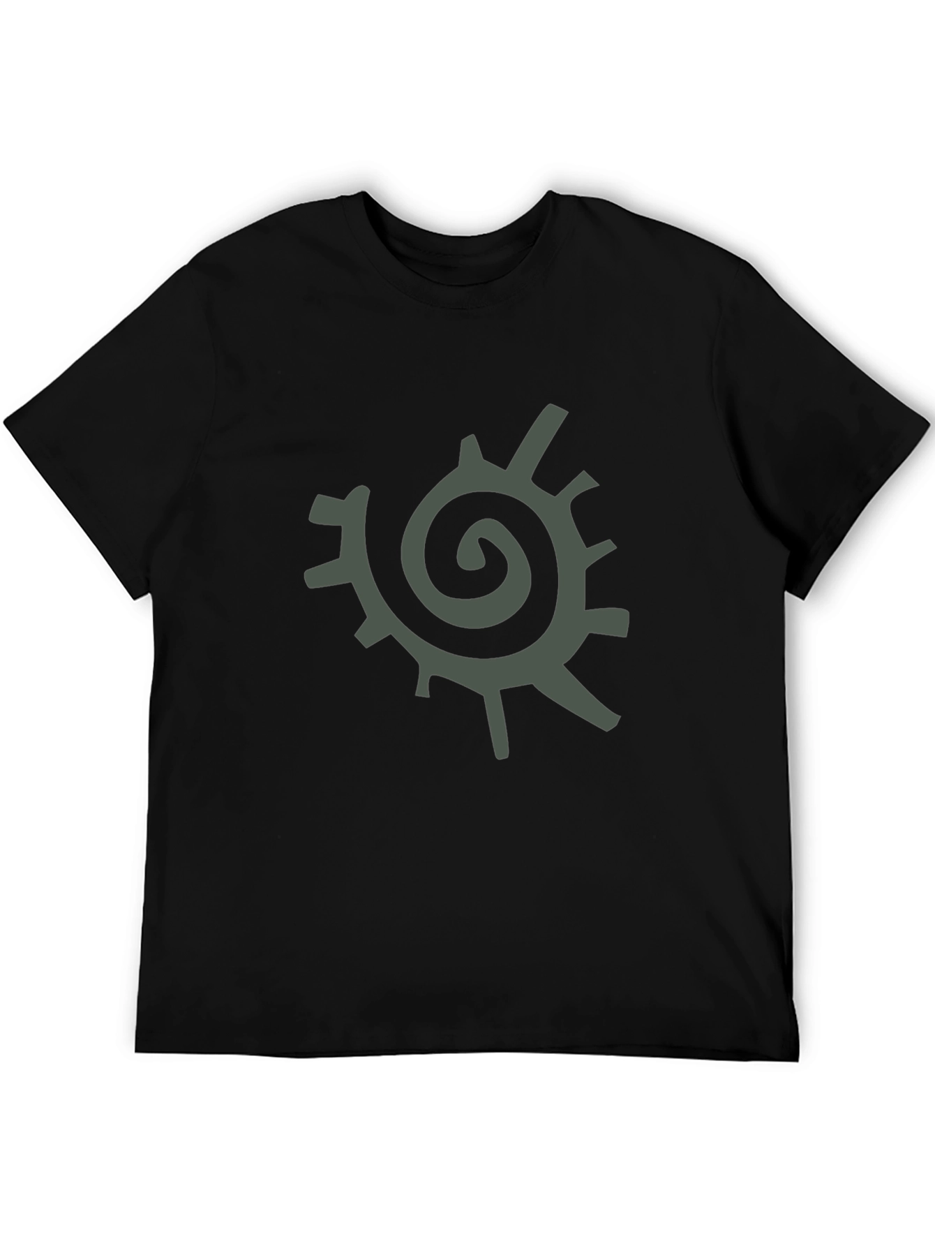 Spiral Graphic Tee - Modern Casual Style