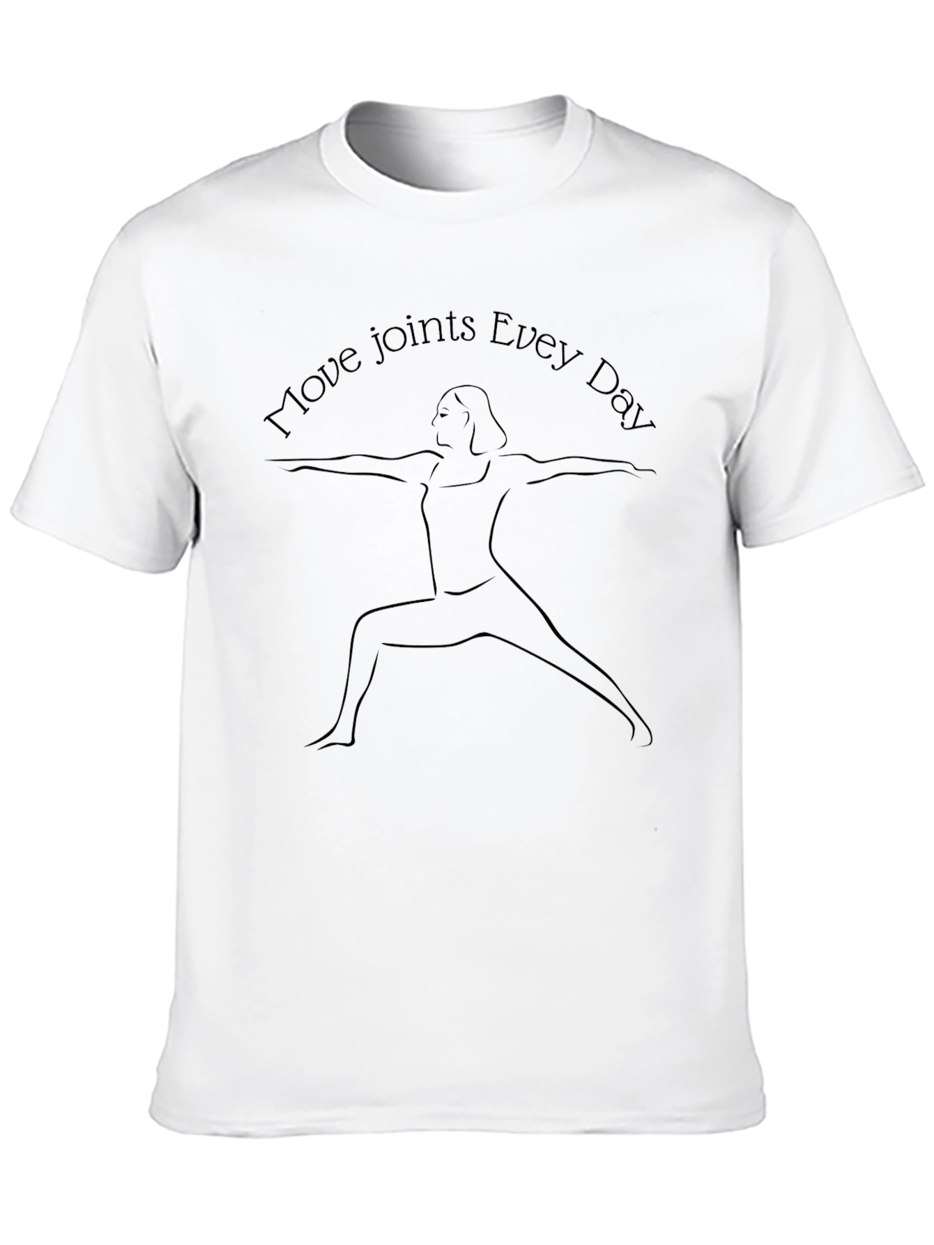 Move Joints Every Day Black Tee