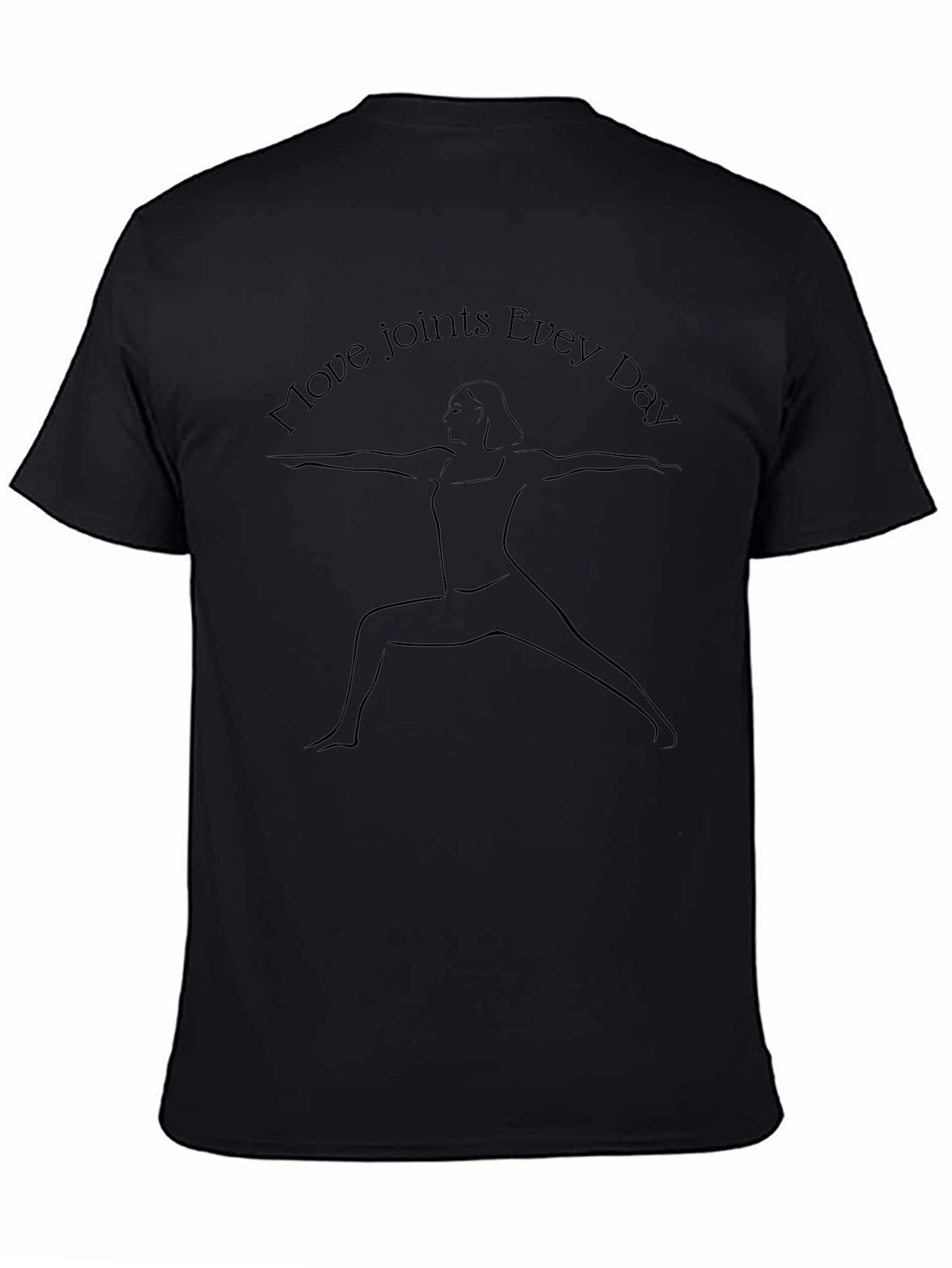 Move Joints Every Day Black Tee