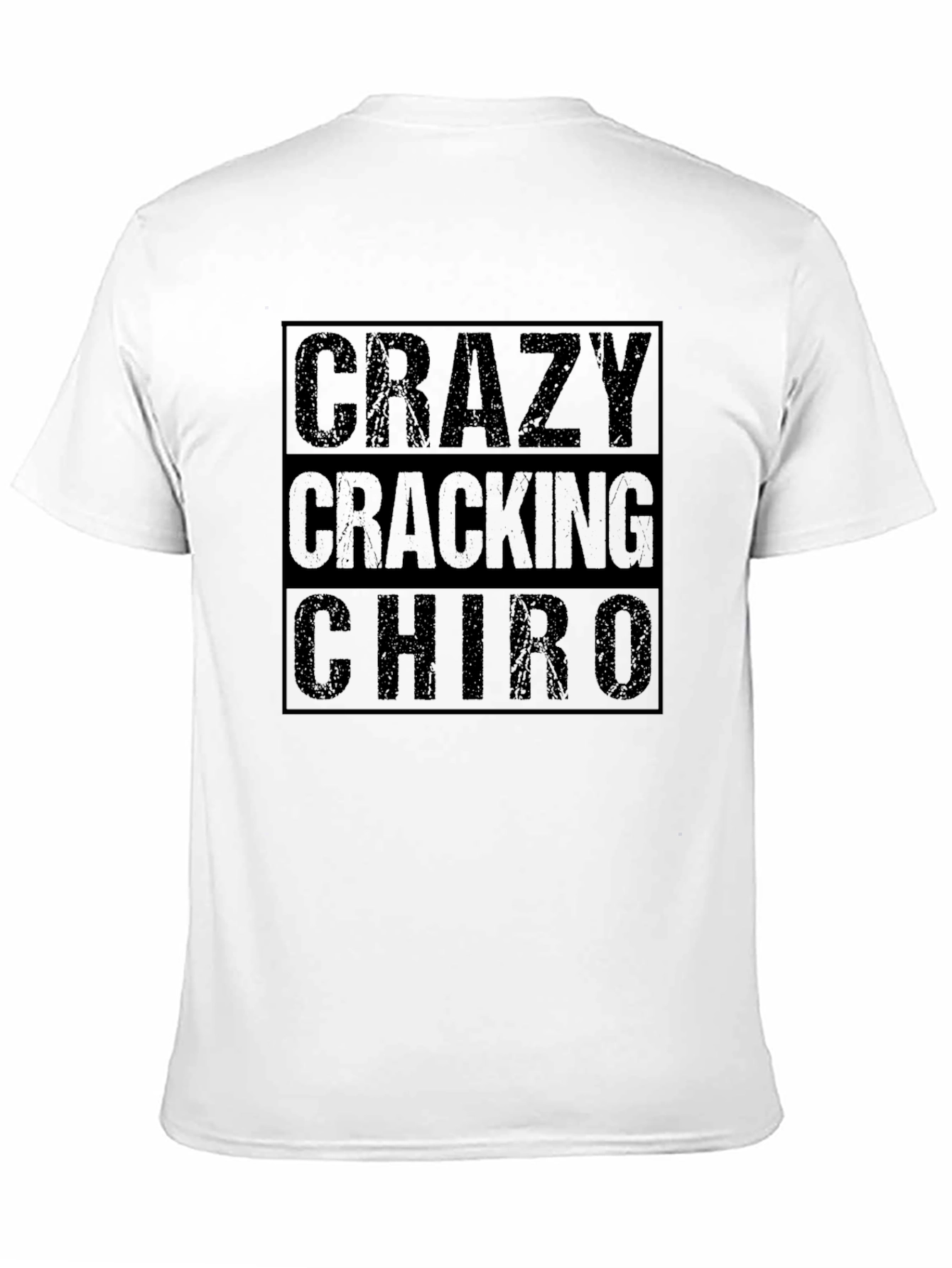 Crazy Cracking Chiro Graphic Tee - Chiropractor Shirt