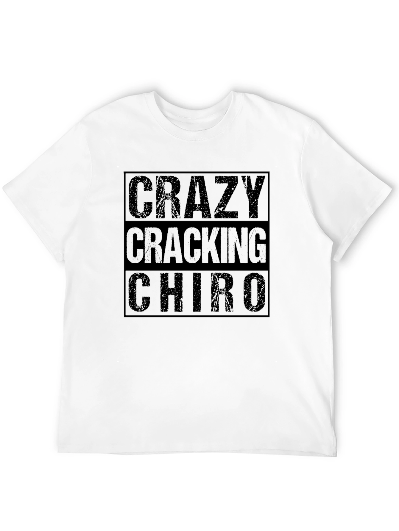 Crazy Cracking Chiro Graphic Tee - Chiropractor Shirt