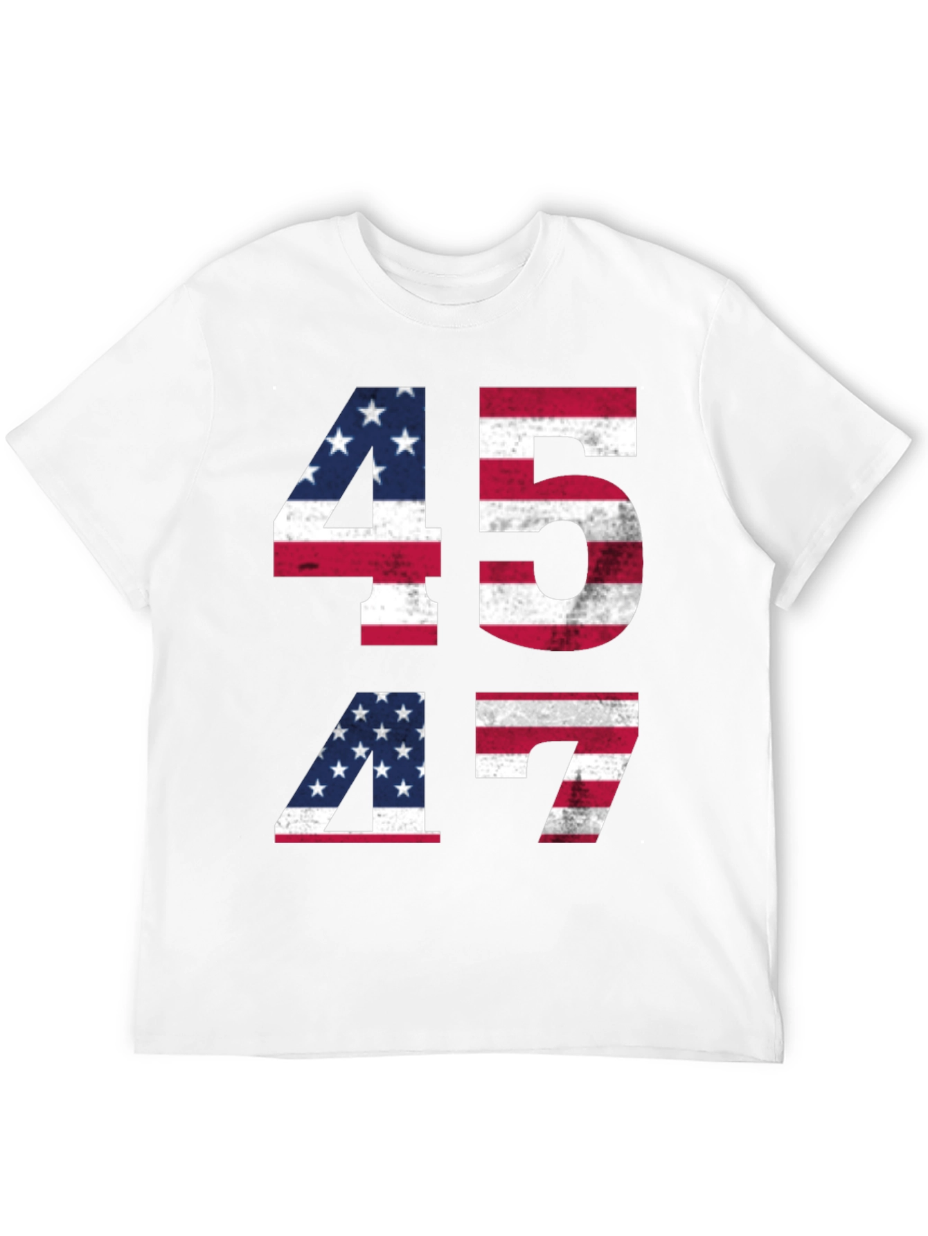 45 47 American Flag Patriotic T-Shirt