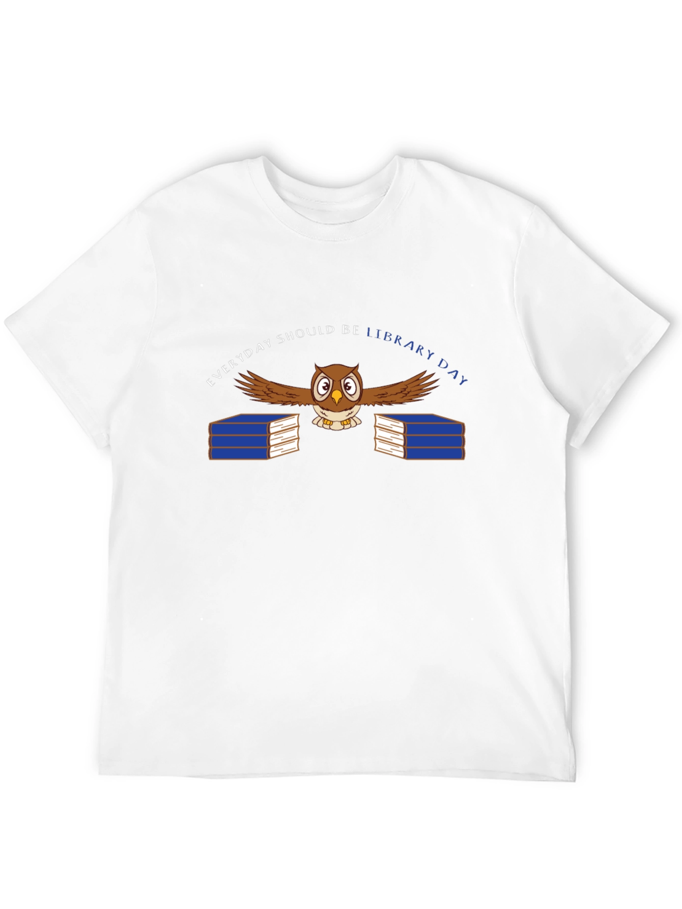 Everyday Should Be Library Day Owl T-Shirt