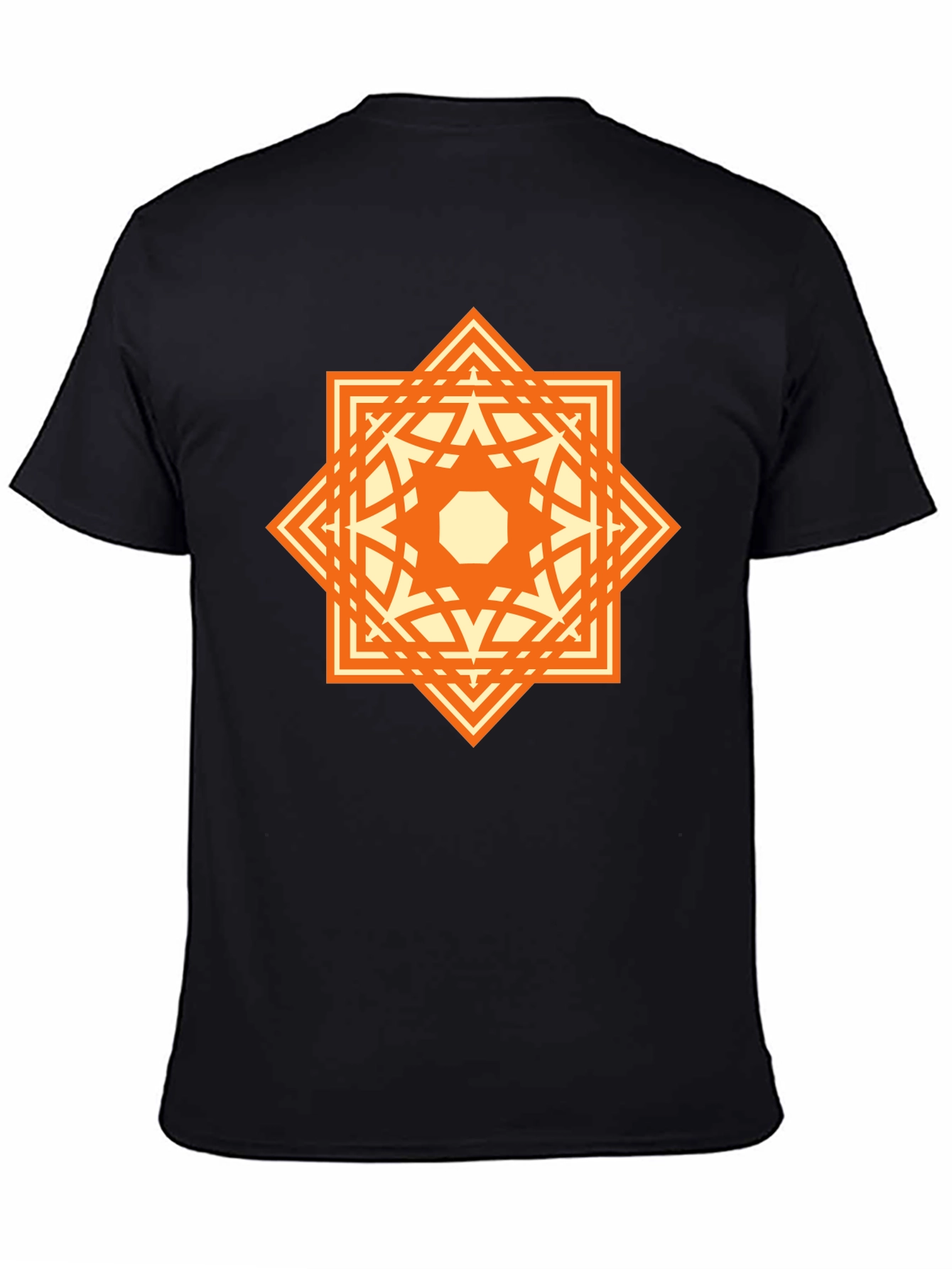 Geometric Starburst Graphic Tee - Stylish & Unique!