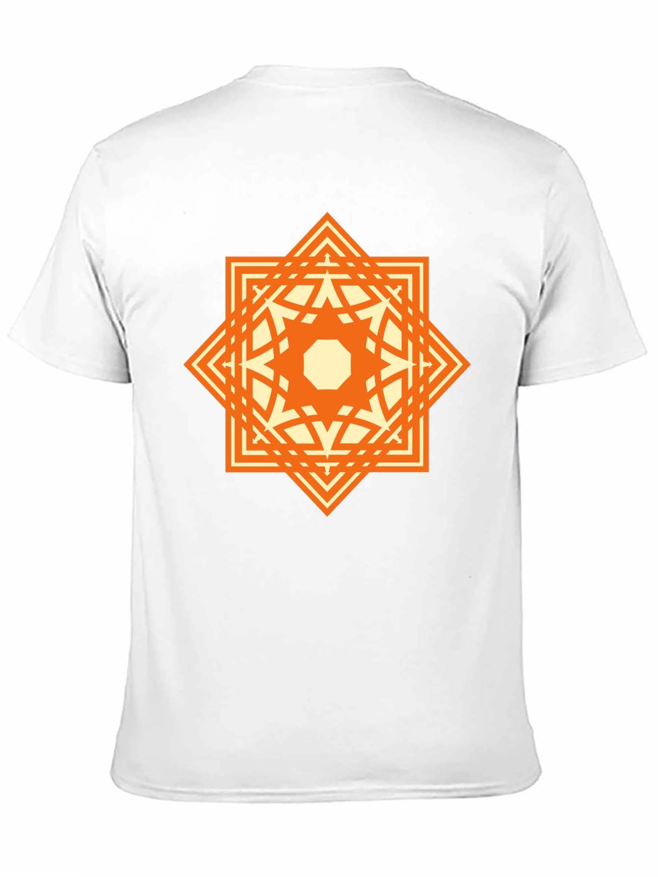 Geometric Starburst Graphic Tee - Stylish & Unique!
