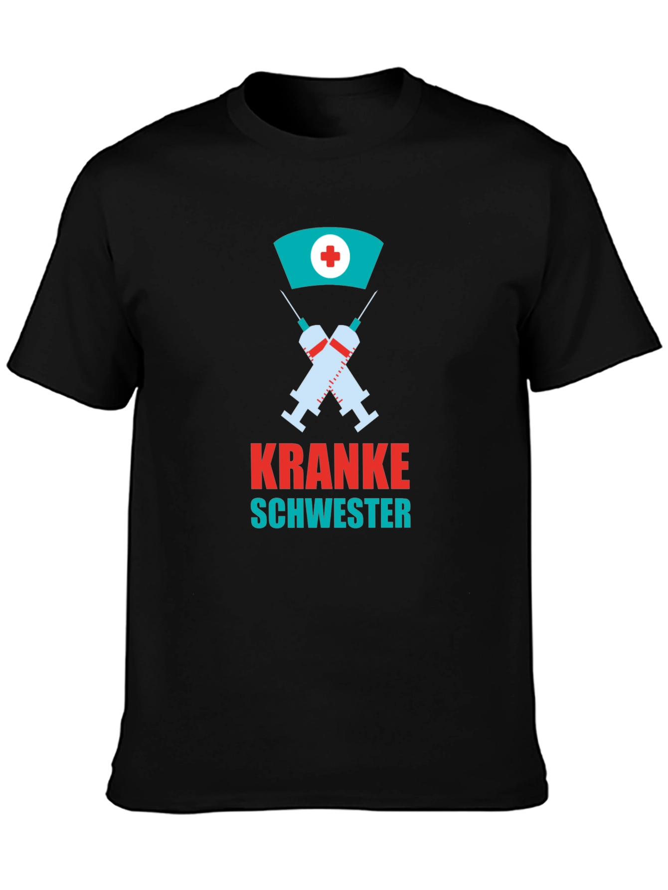 Kranke Schwester Graphic Tee - Nurse Humor T-Shirt