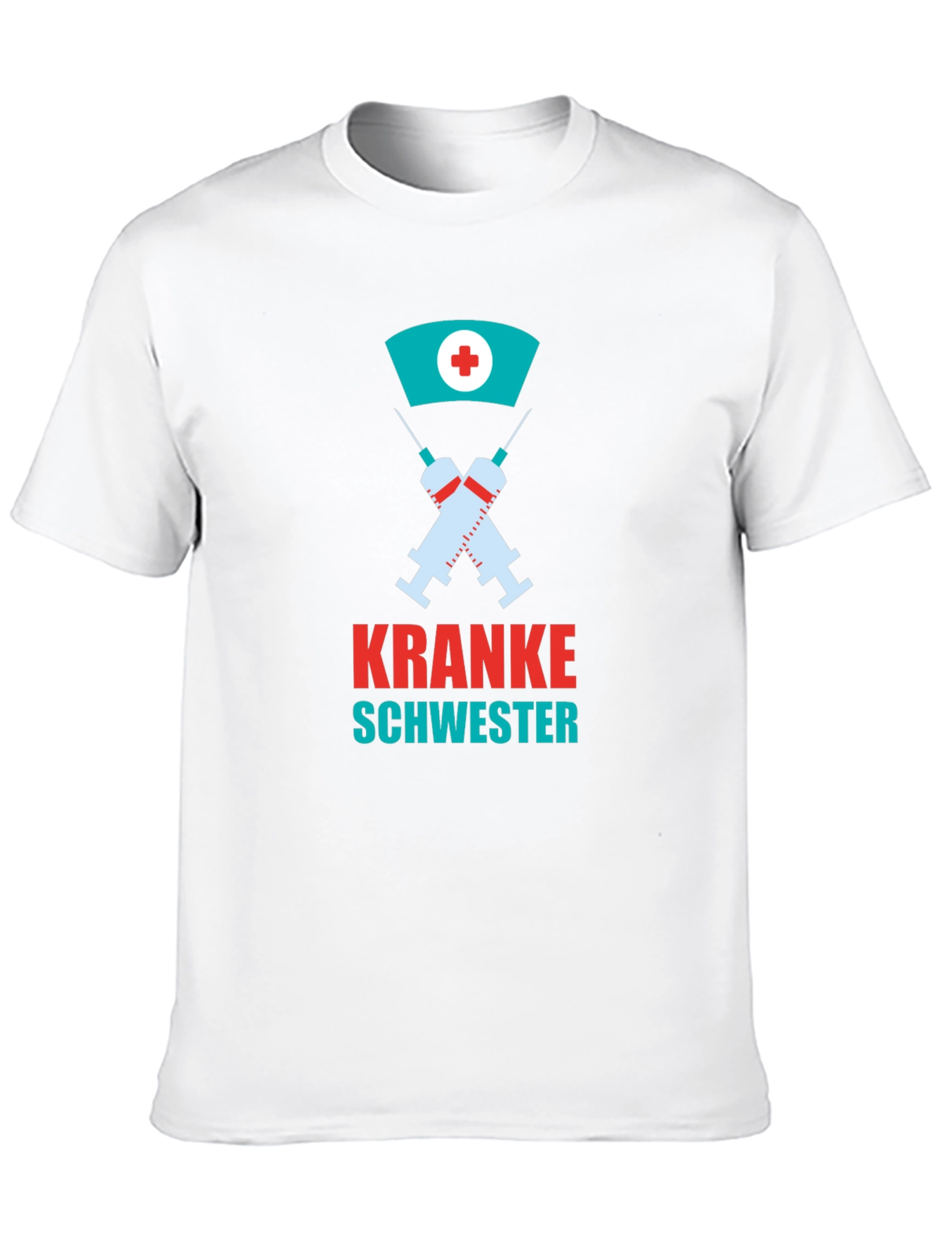 Kranke Schwester Graphic Tee - Nurse Humor T-Shirt