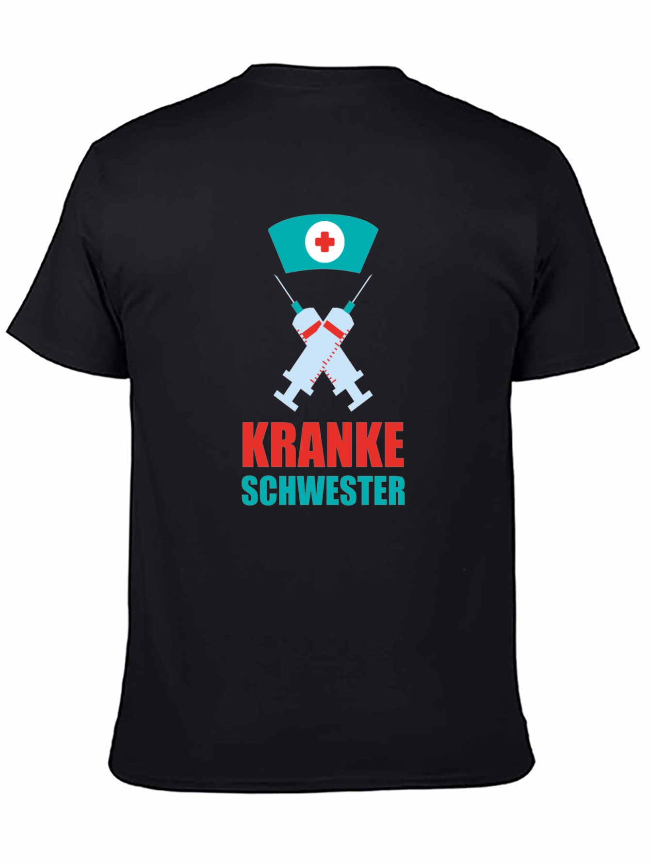 Kranke Schwester Graphic Tee - Nurse Humor T-Shirt