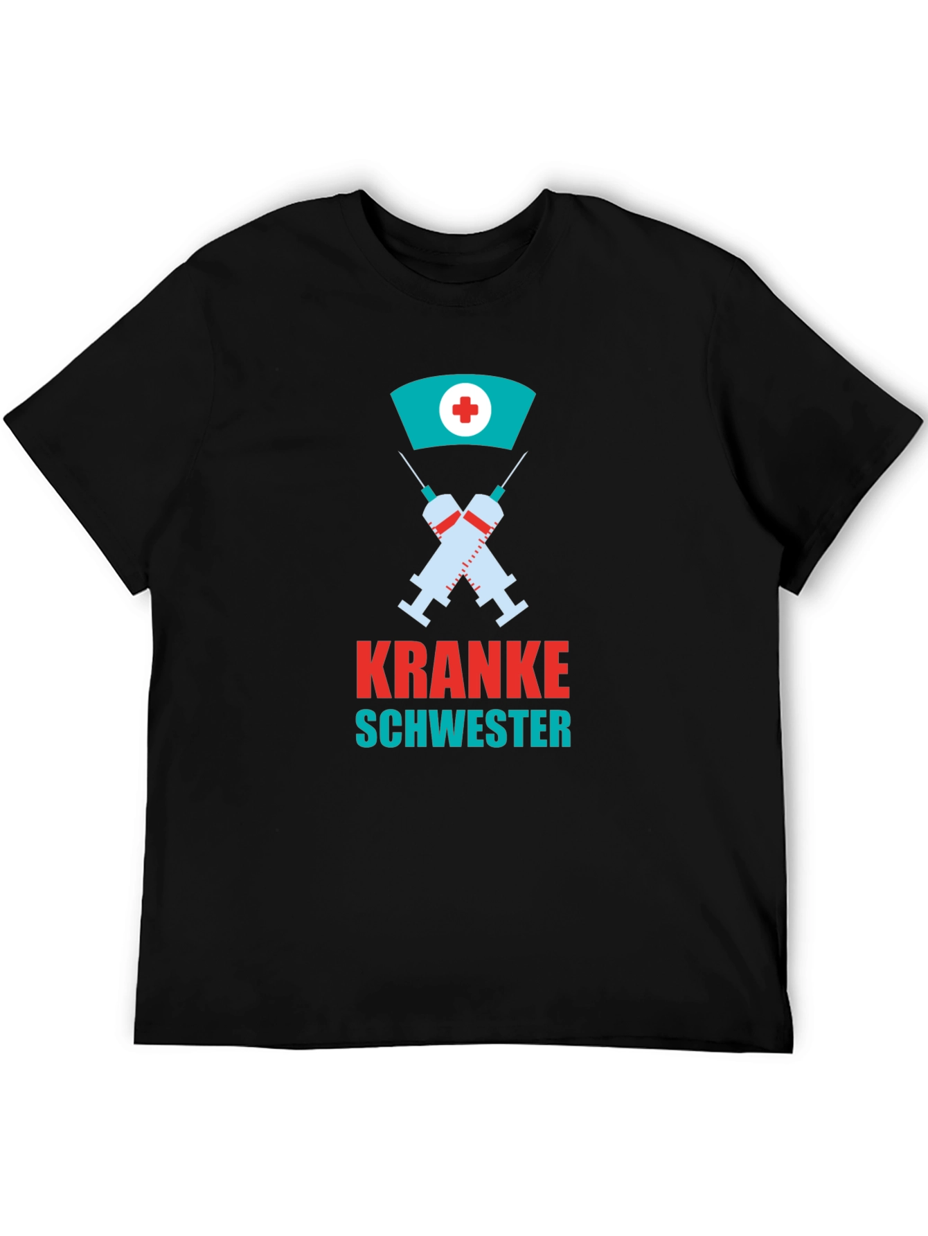Kranke Schwester Graphic Tee - Nurse Humor T-Shirt
