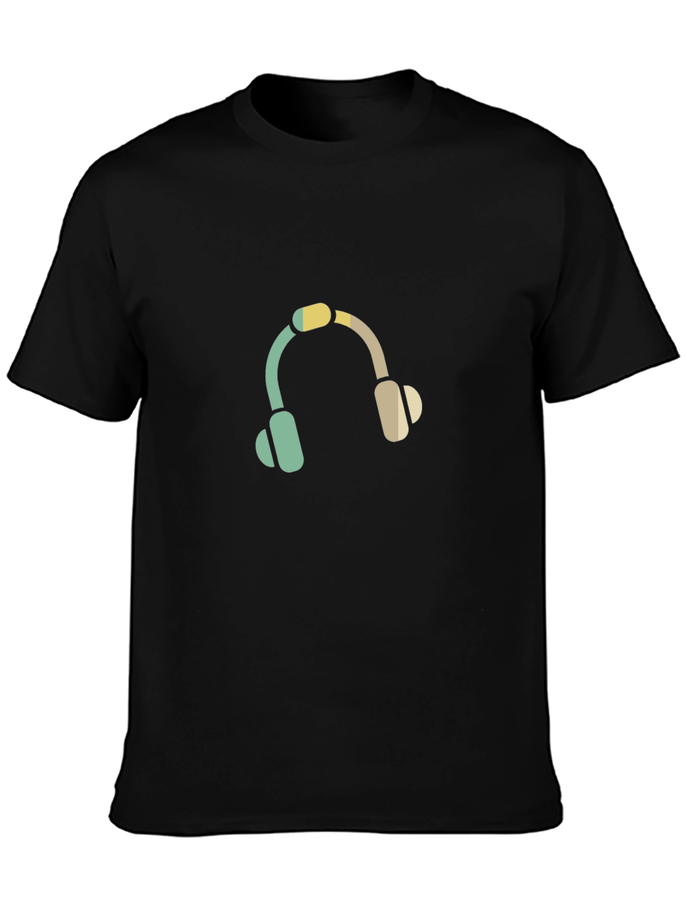 Modern Headphone Graphic Tee - Casual Comfort