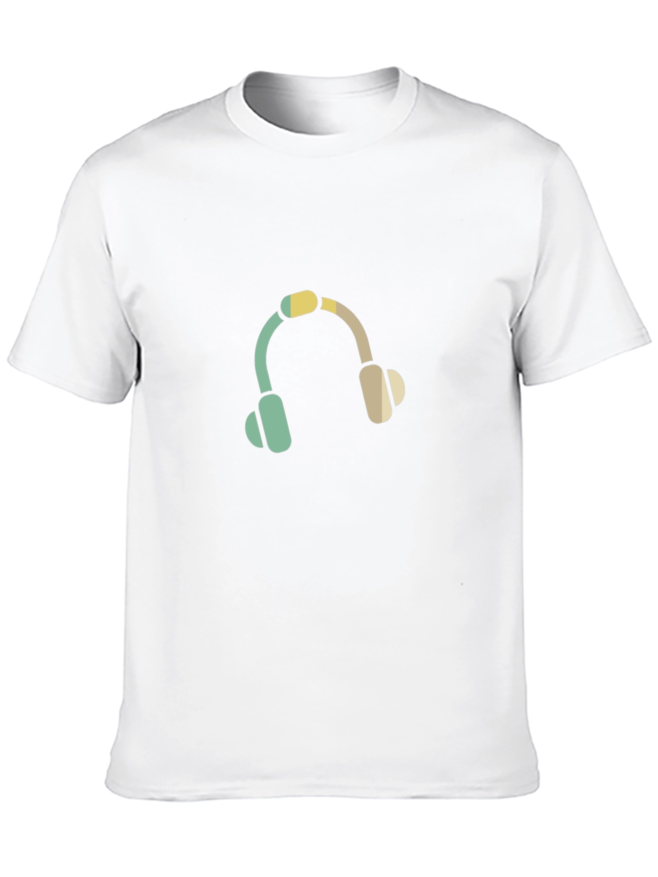 Modern Headphone Graphic Tee - Casual Comfort
