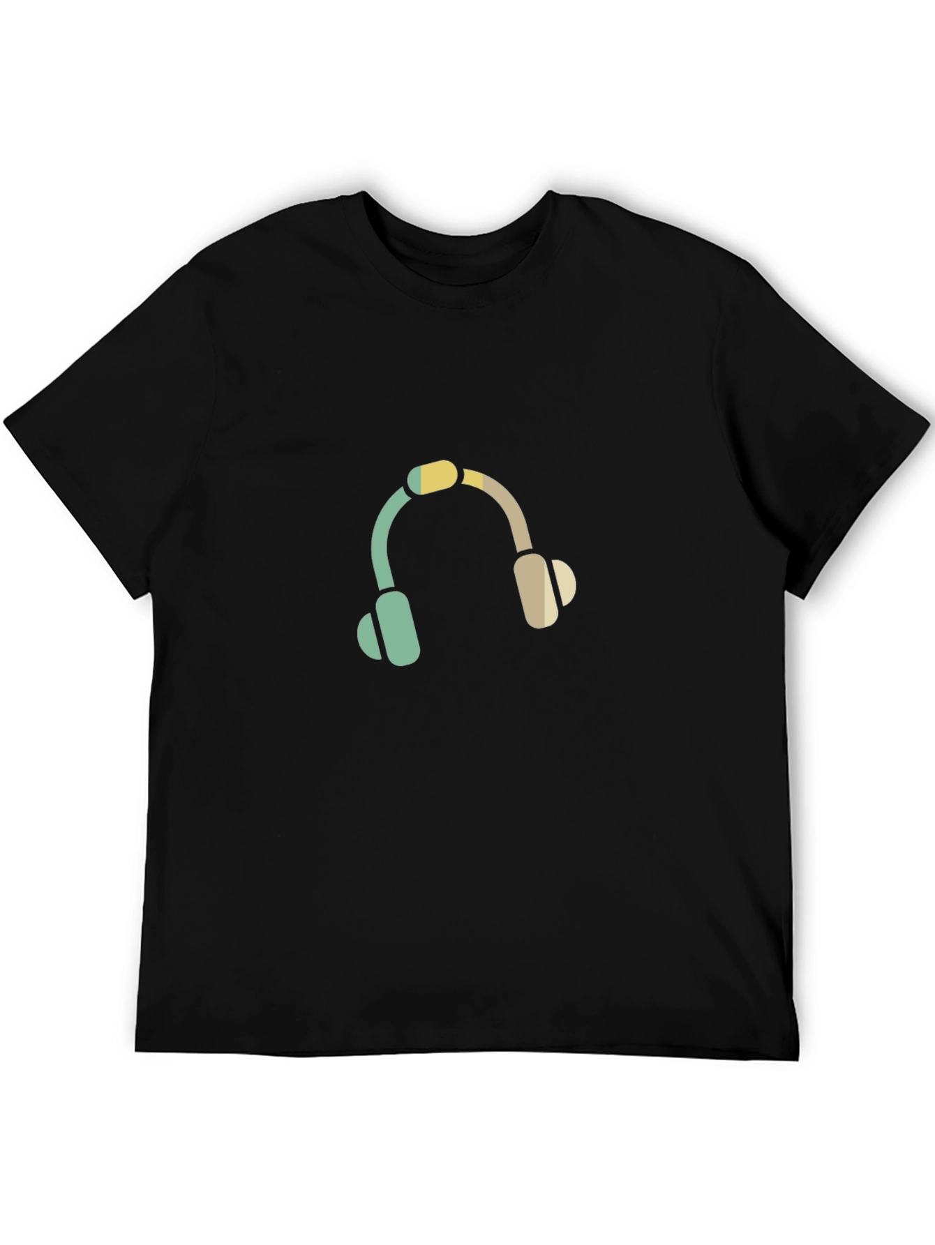 Modern Headphone Graphic Tee - Casual Comfort