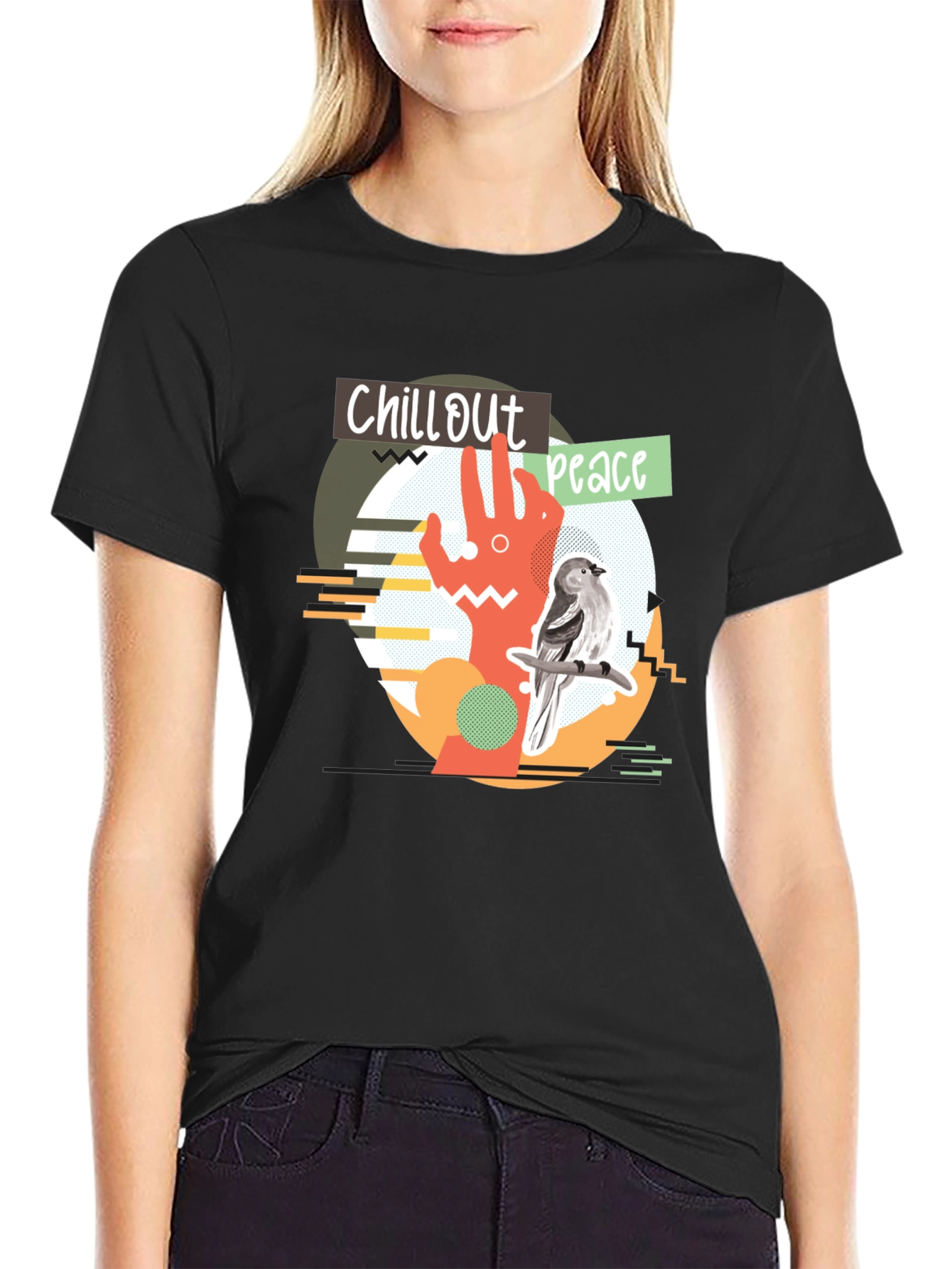 Chillout Peace Graphic T-Shirt