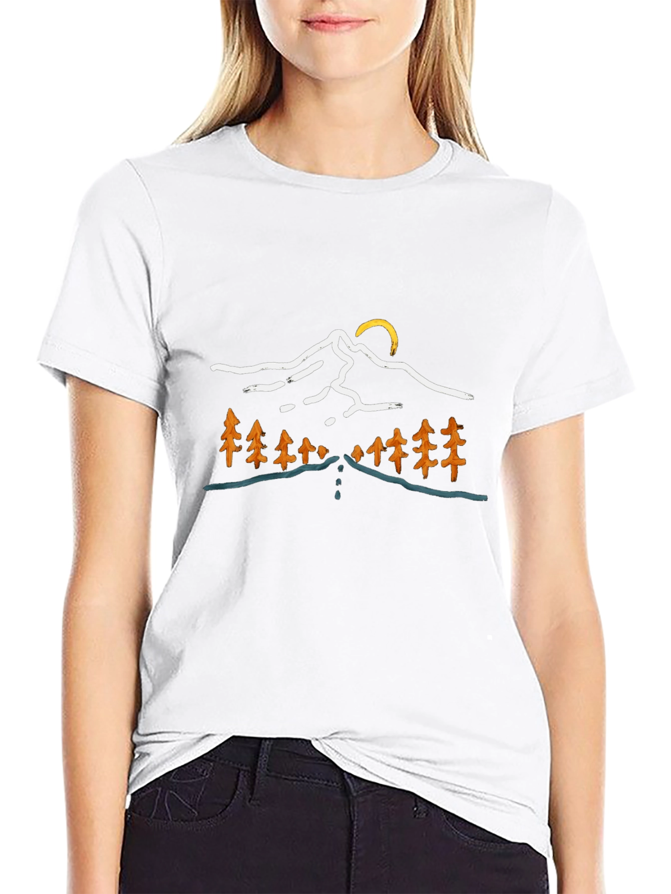Mountain Road Trip Graphic Tee