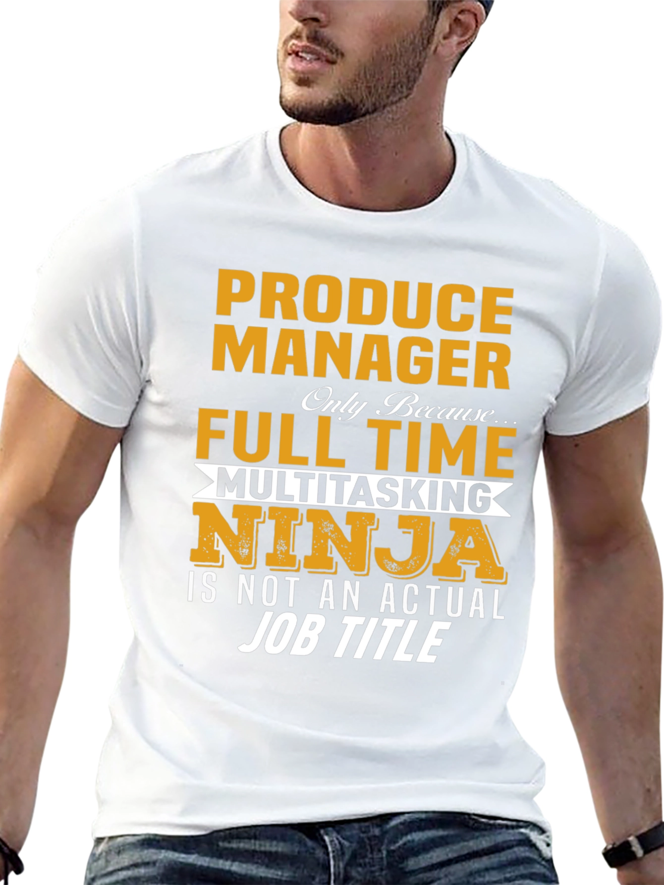 Produce Manager Multitasking Ninja T-Shirt