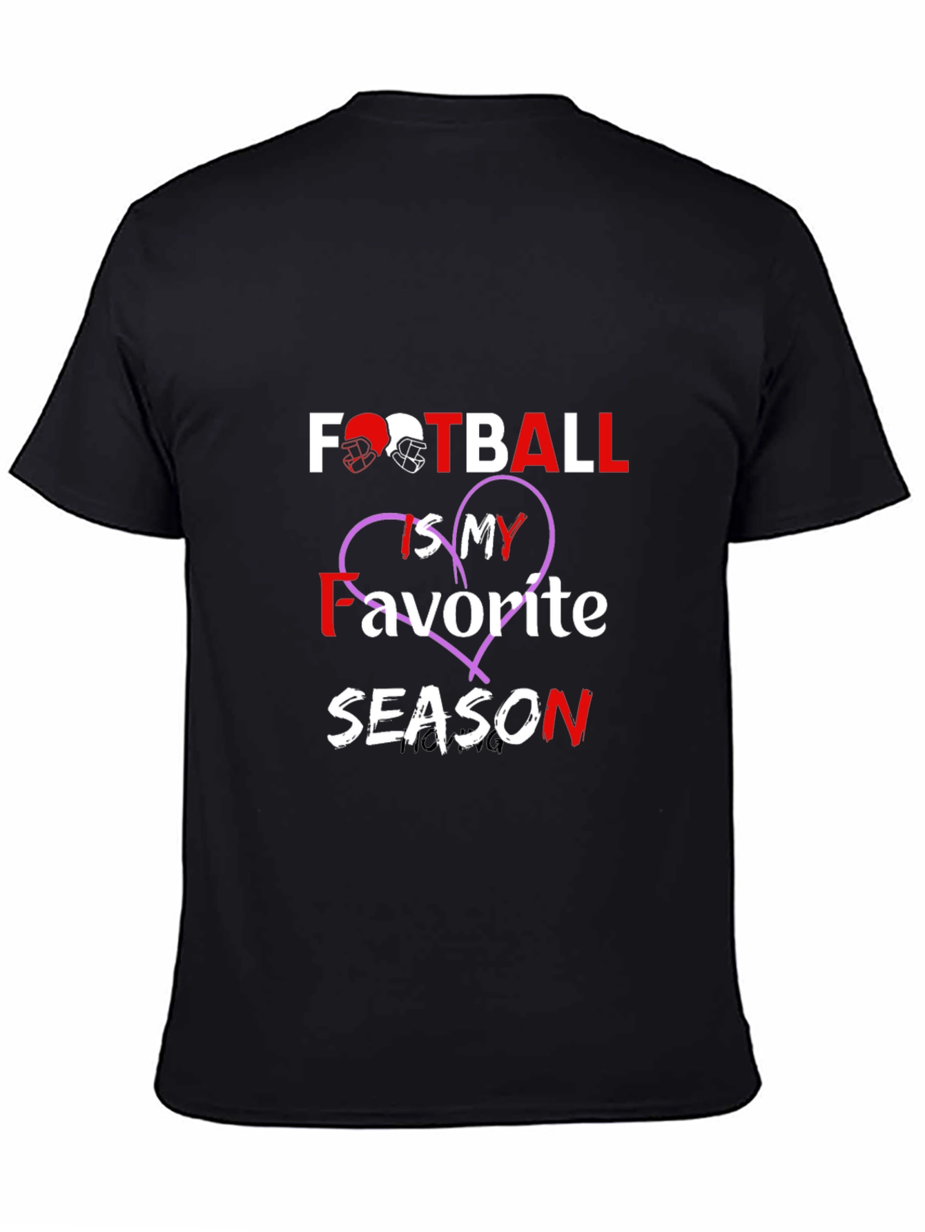 Football Is My Favorite Season Graphic T-Shirt