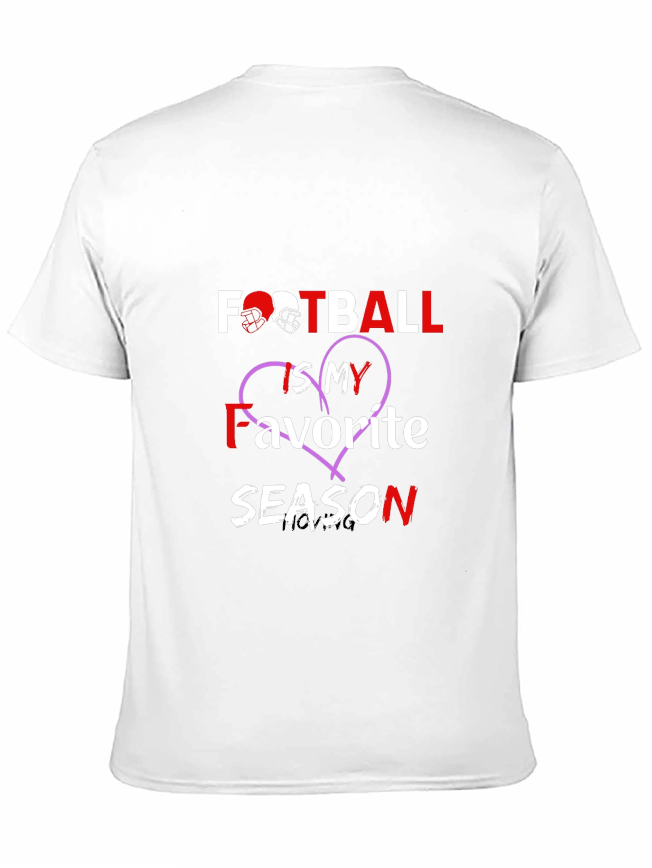 Football Is My Favorite Season Graphic T-Shirt