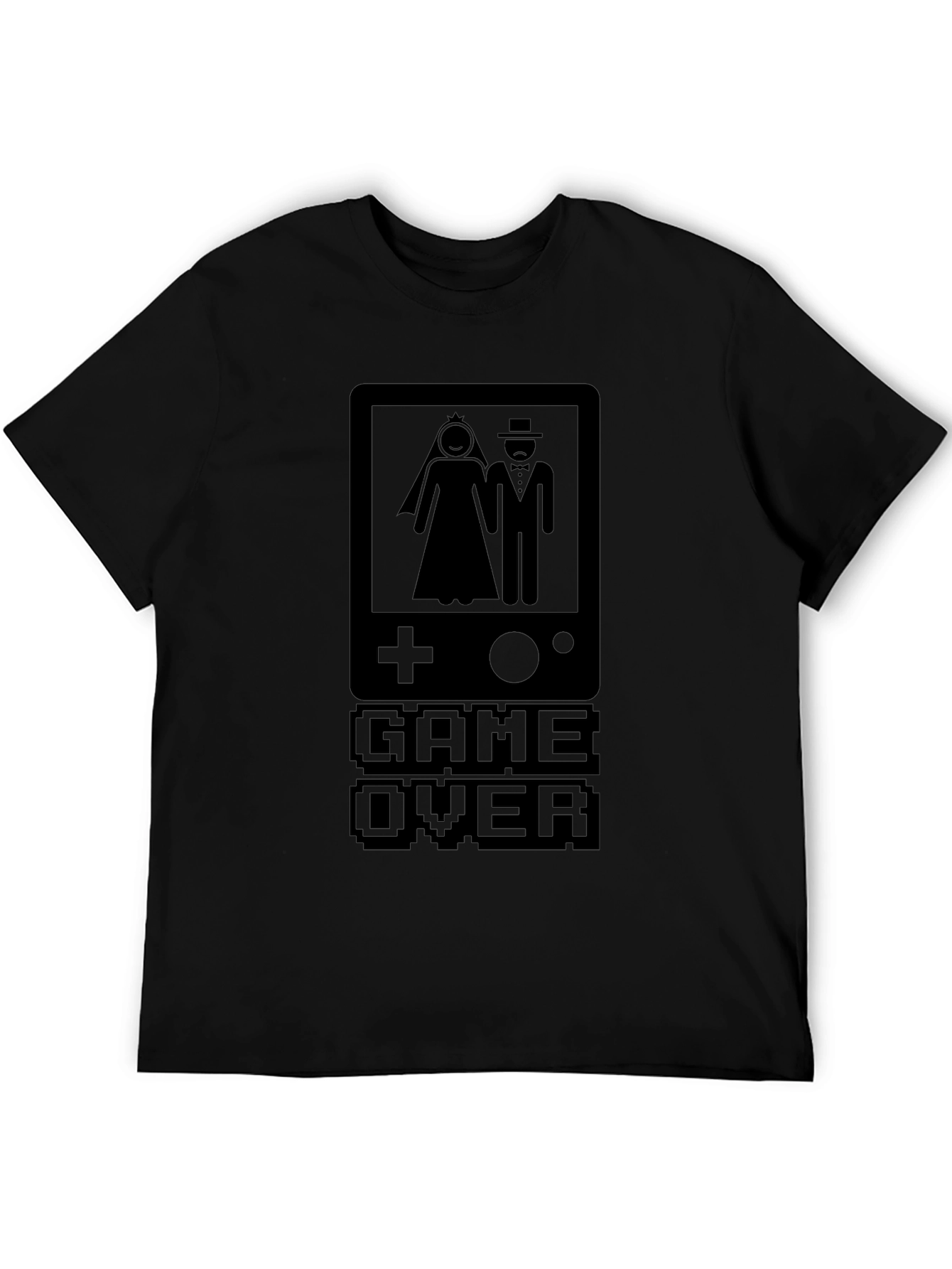 Game Over Wedding T-Shirt - Gamer Couple Tee
