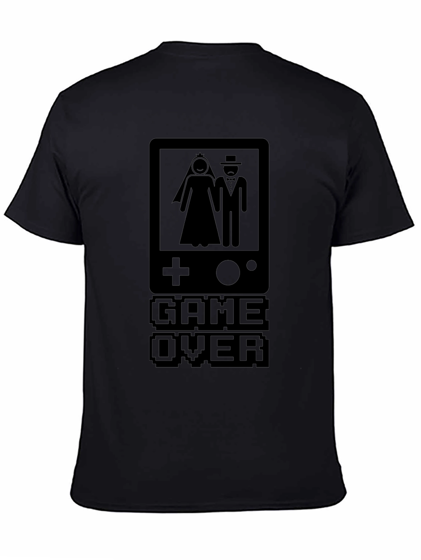Game Over Wedding T-Shirt - Gamer Couple Tee