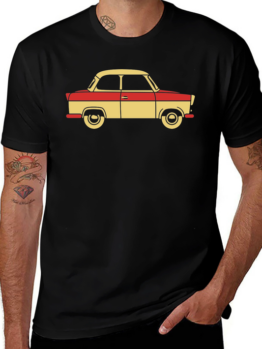 Retro Car Graphic Tee - Classic Auto T-Shirt