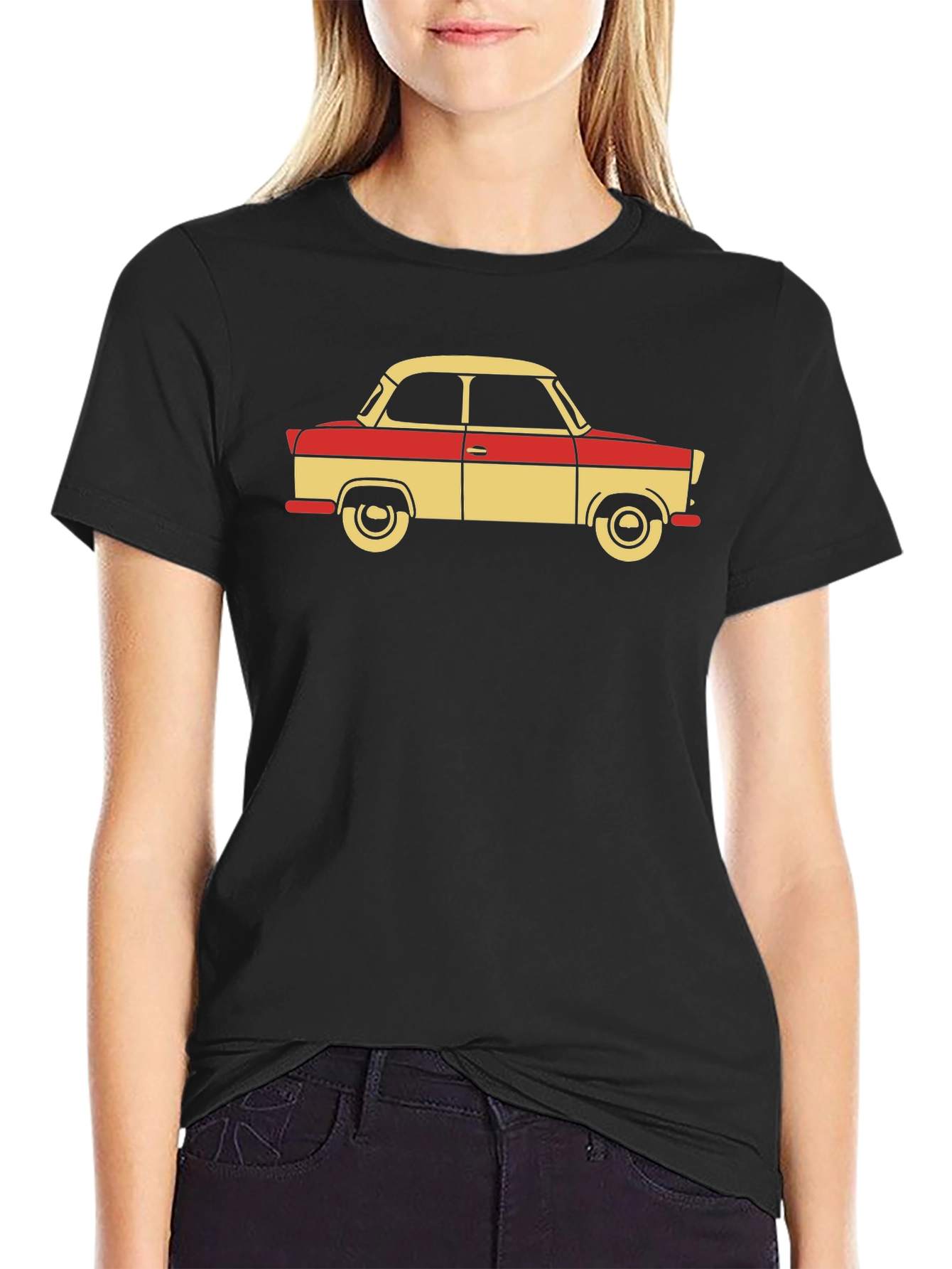 Retro Car Graphic Tee - Classic Auto T-Shirt