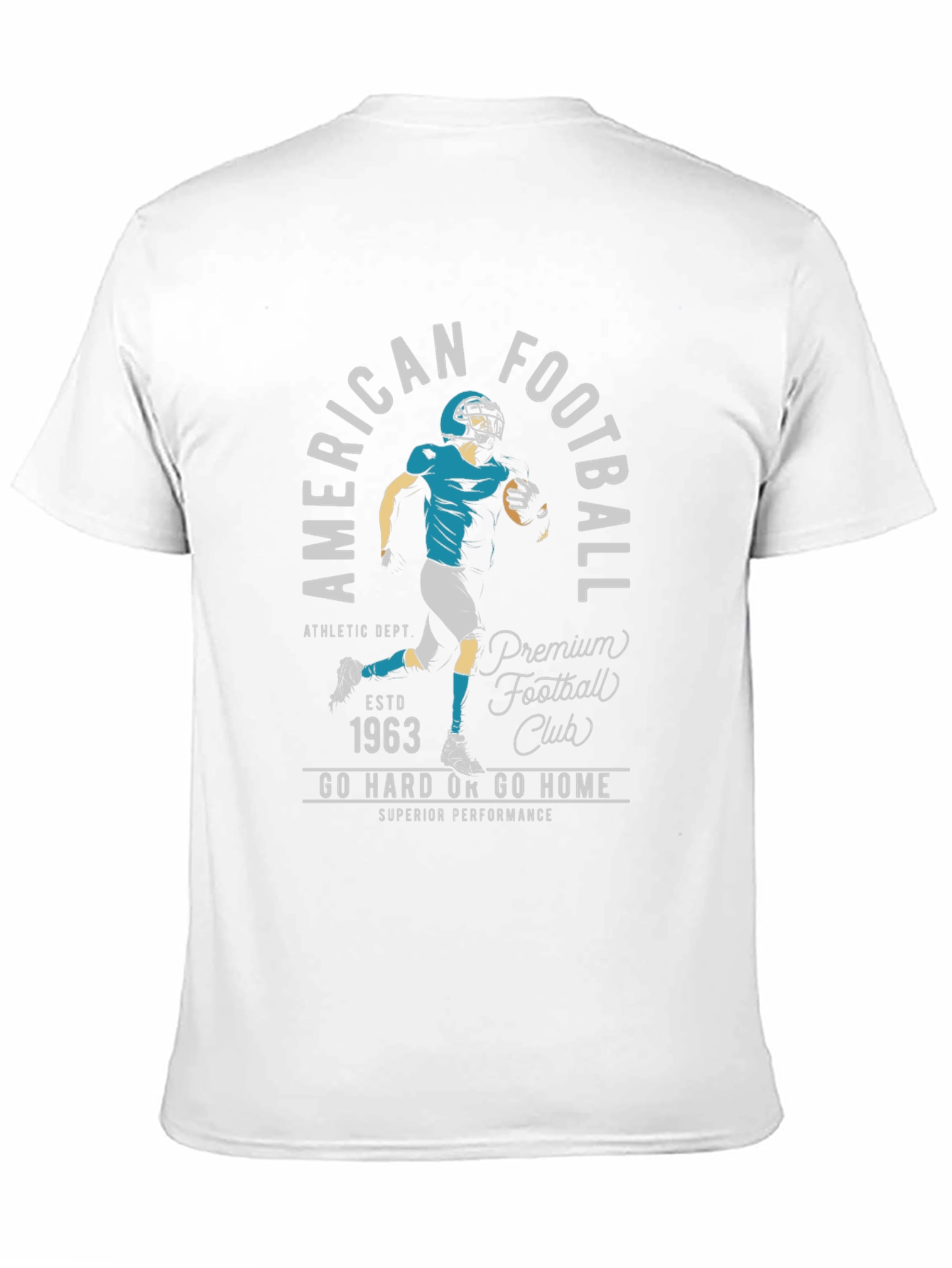 American Football Club Black Graphic T-Shirt