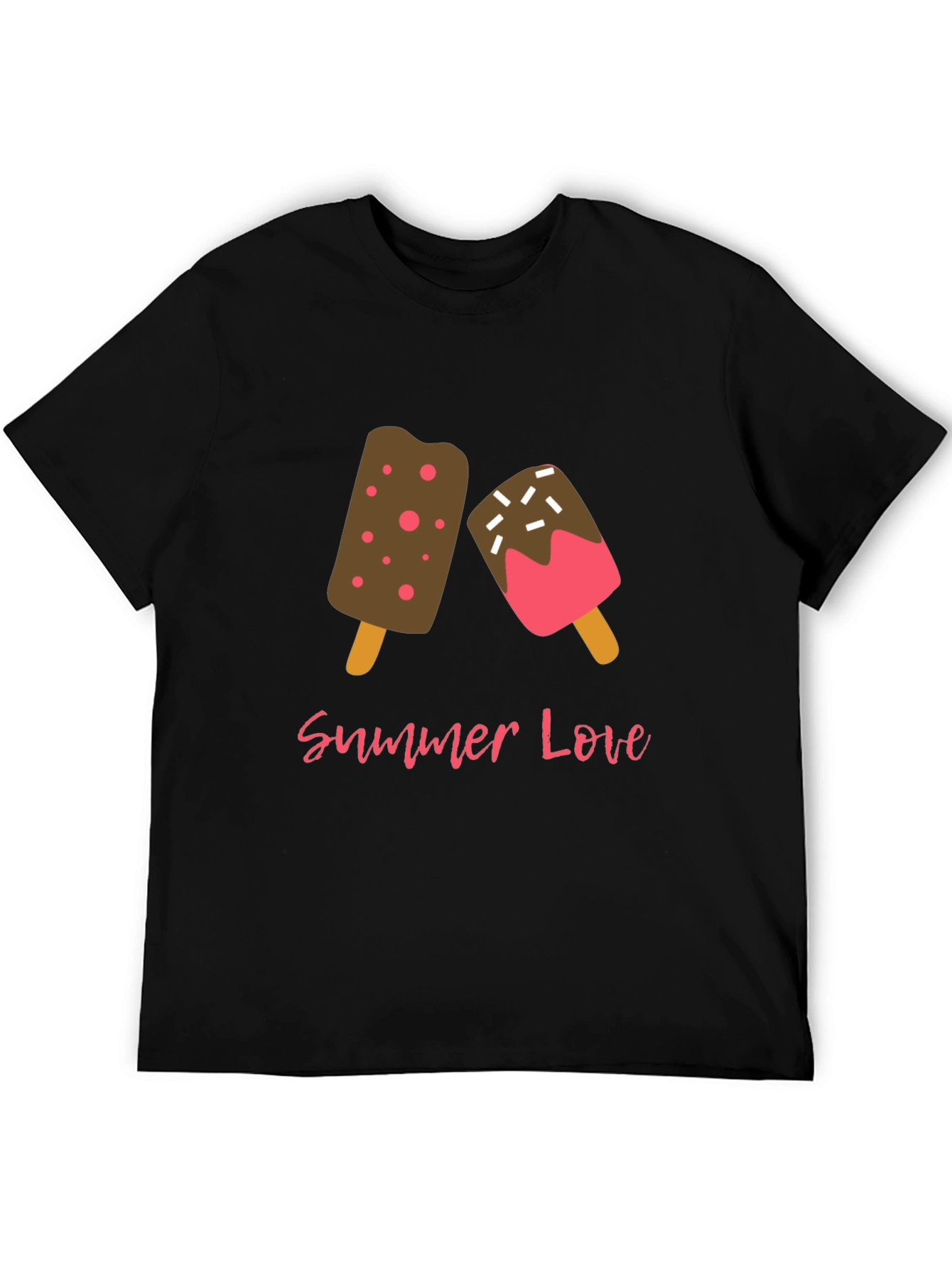 Summer Love Ice Cream Graphic T-Shirt