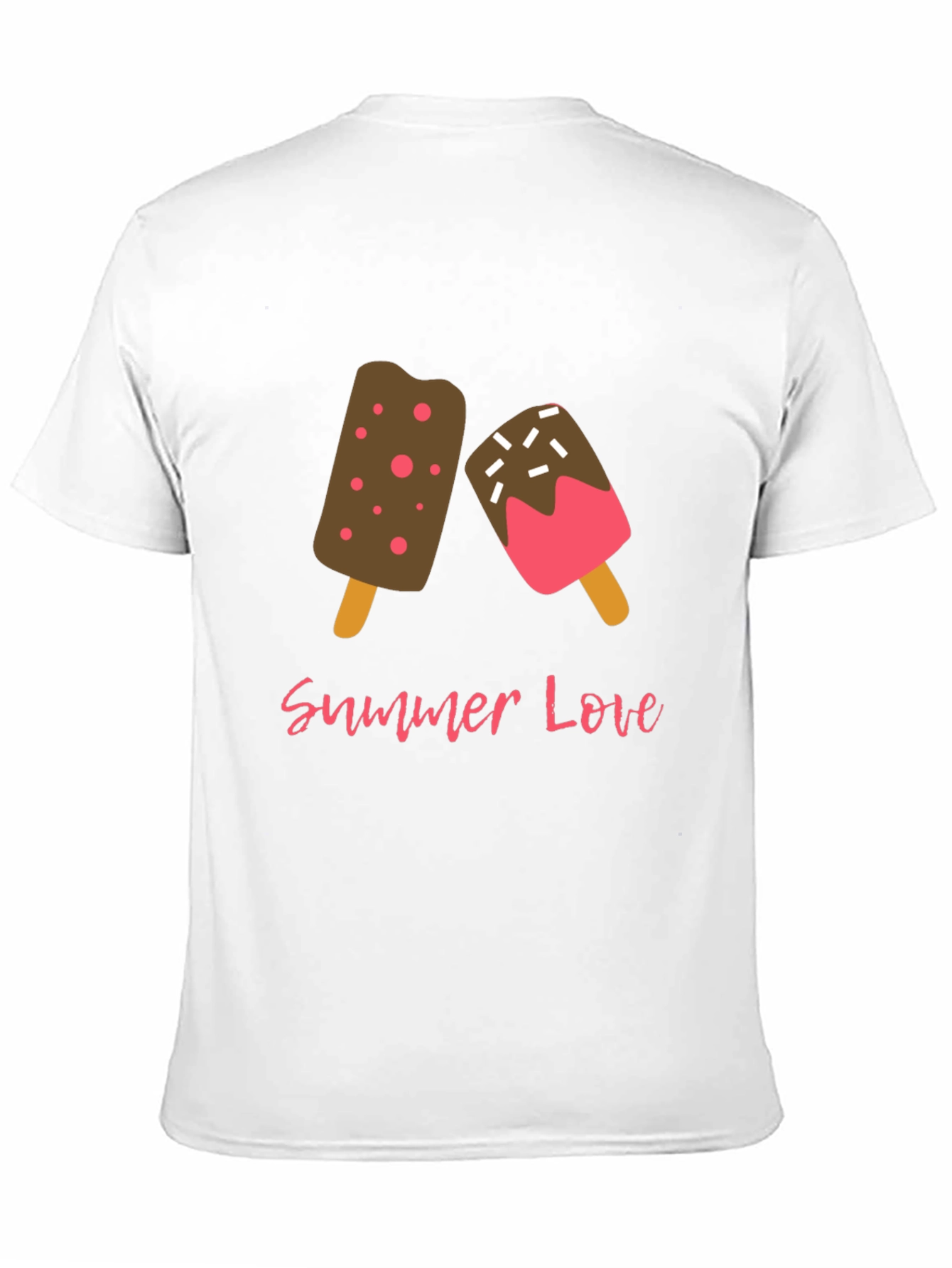 Summer Love Ice Cream Graphic T-Shirt