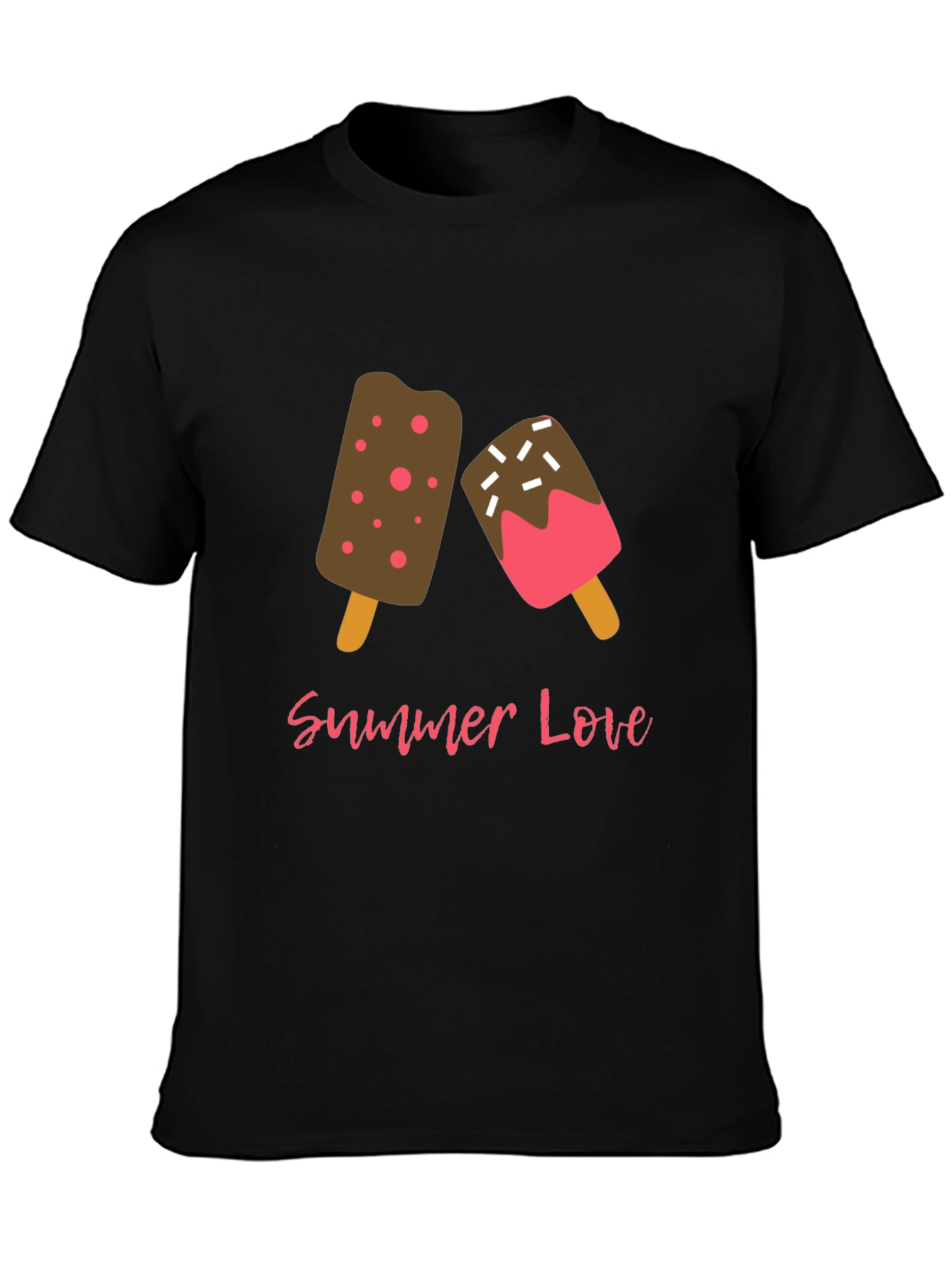 Summer Love Ice Cream Graphic T-Shirt