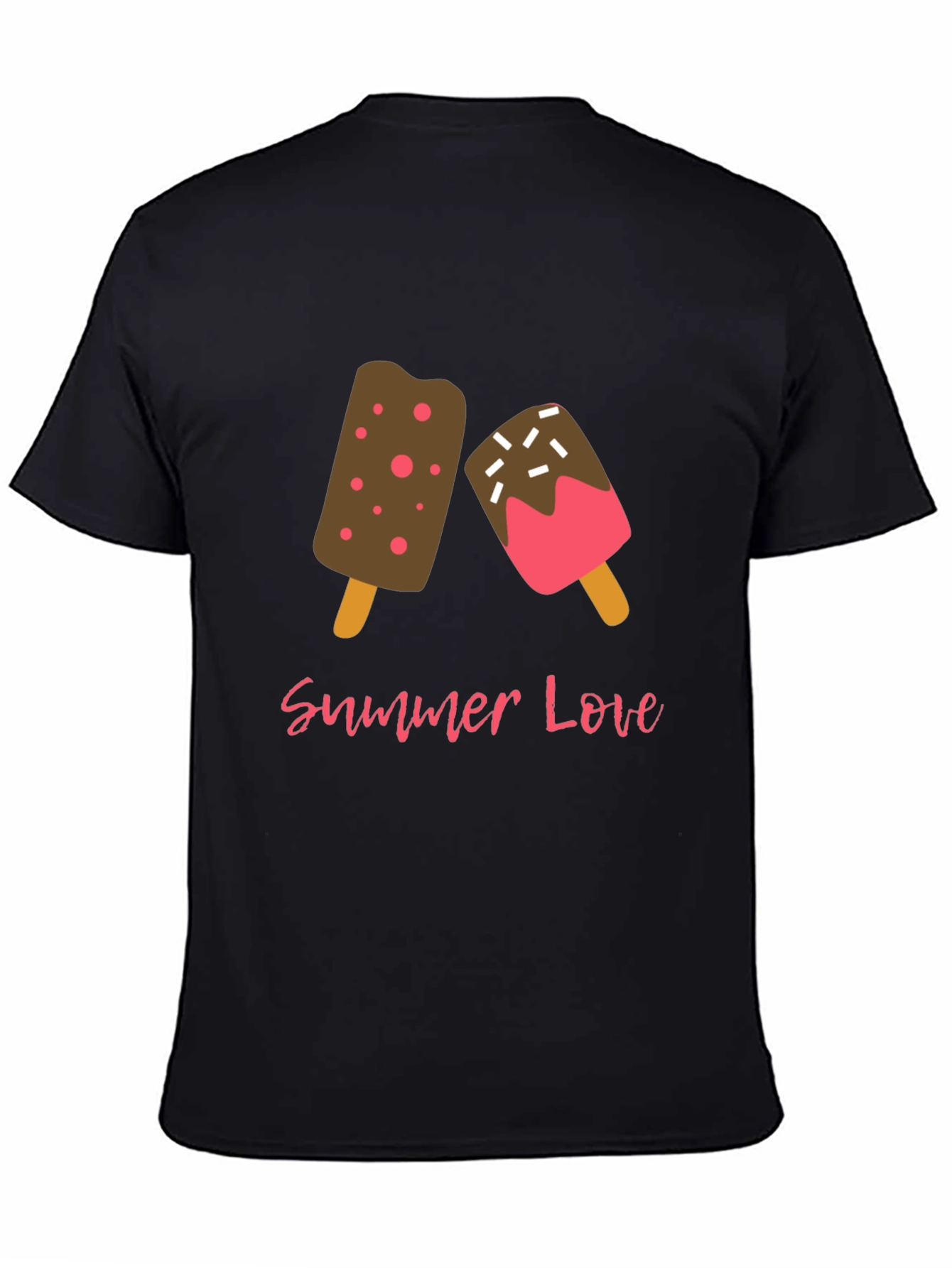 Summer Love Ice Cream Graphic T-Shirt