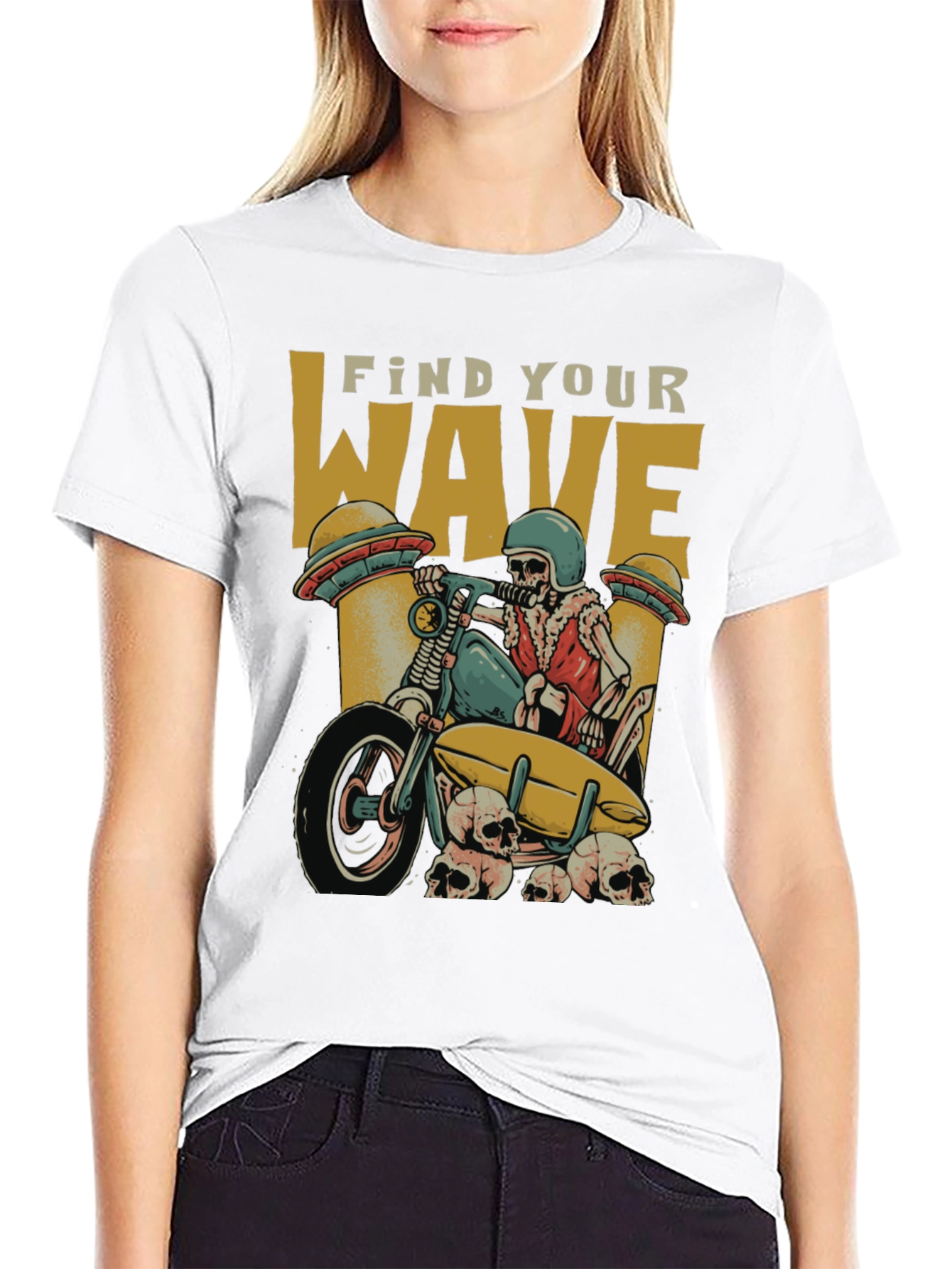 Find Your Wave Graphic T-Shirt