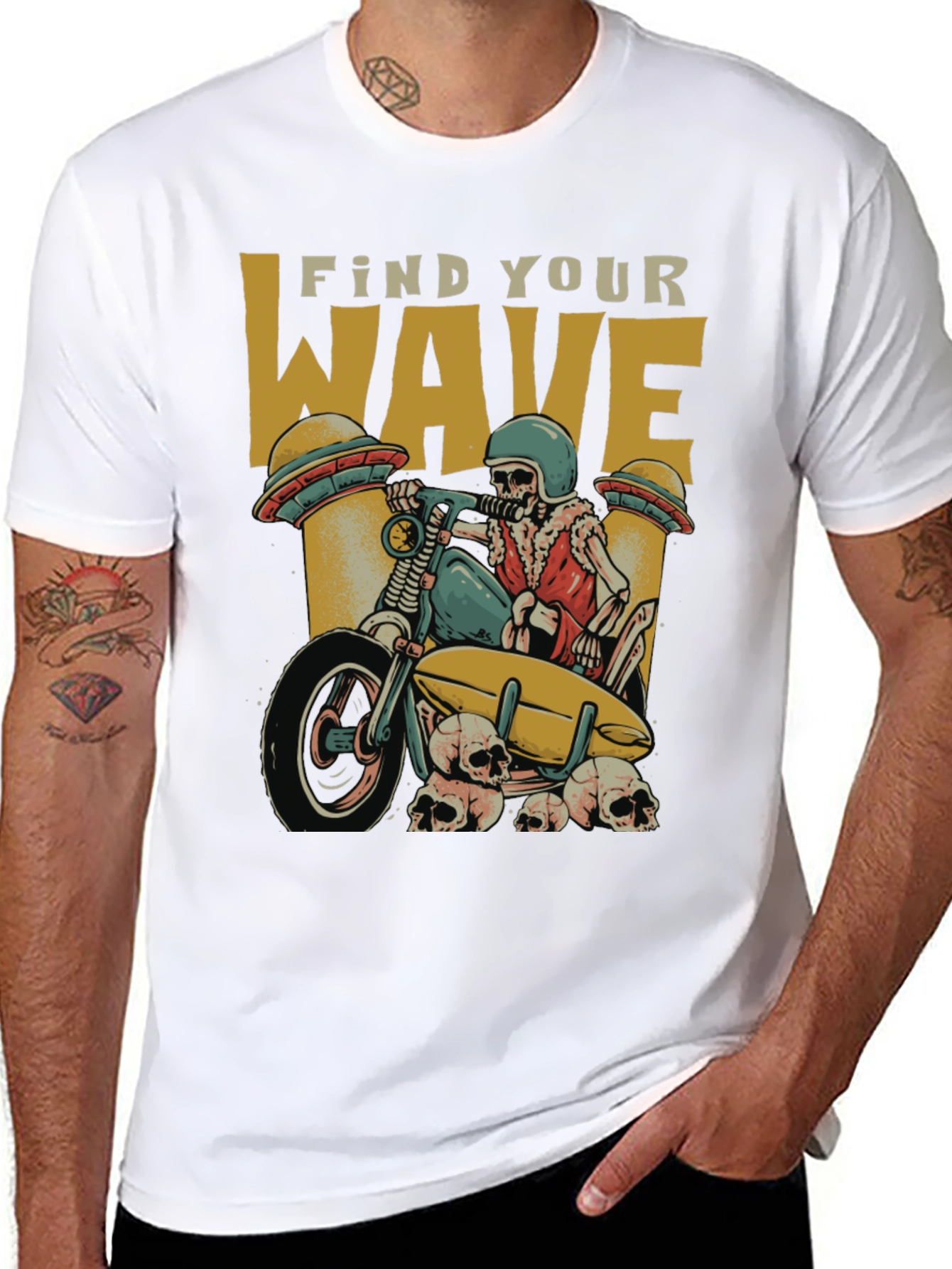 Find Your Wave Graphic T-Shirt