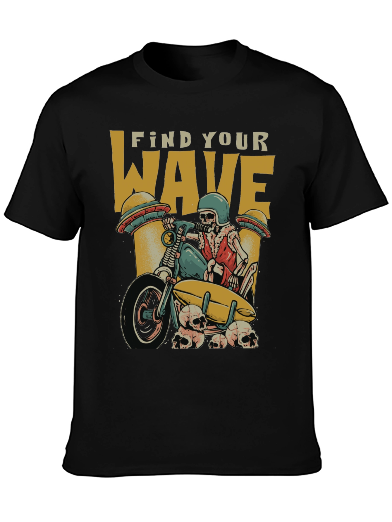 Find Your Wave Graphic T-Shirt
