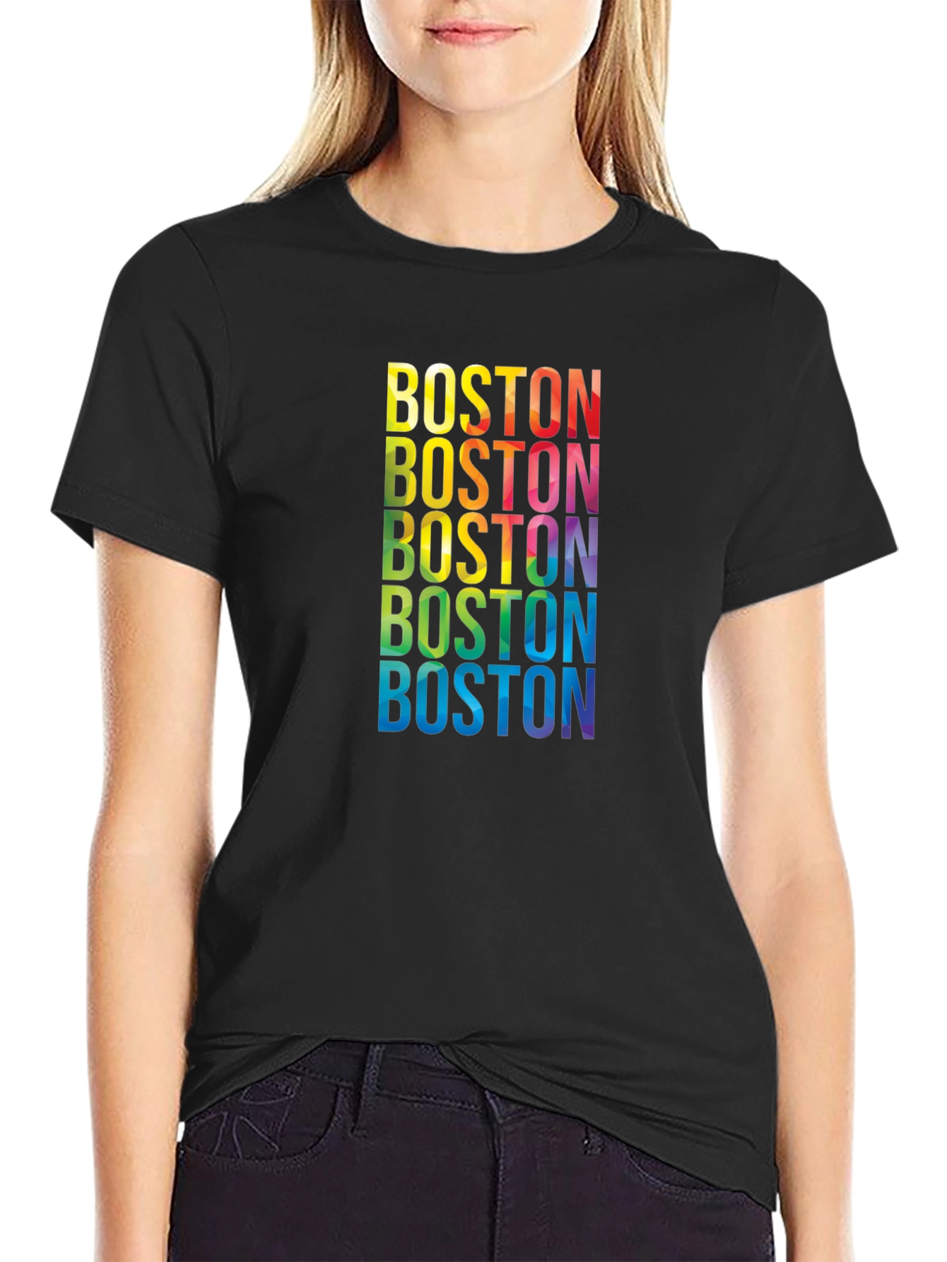 Rainbow Boston T-Shirt - Pride Edition