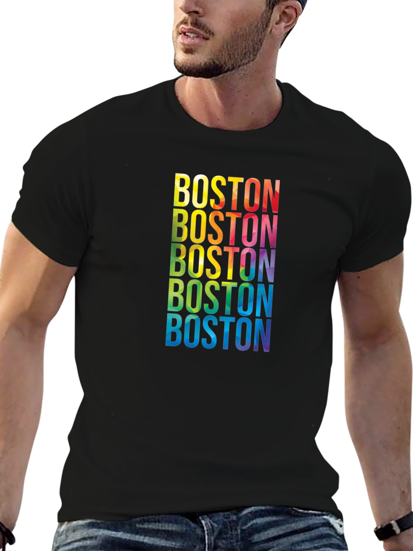 Rainbow Boston T-Shirt - Pride Edition