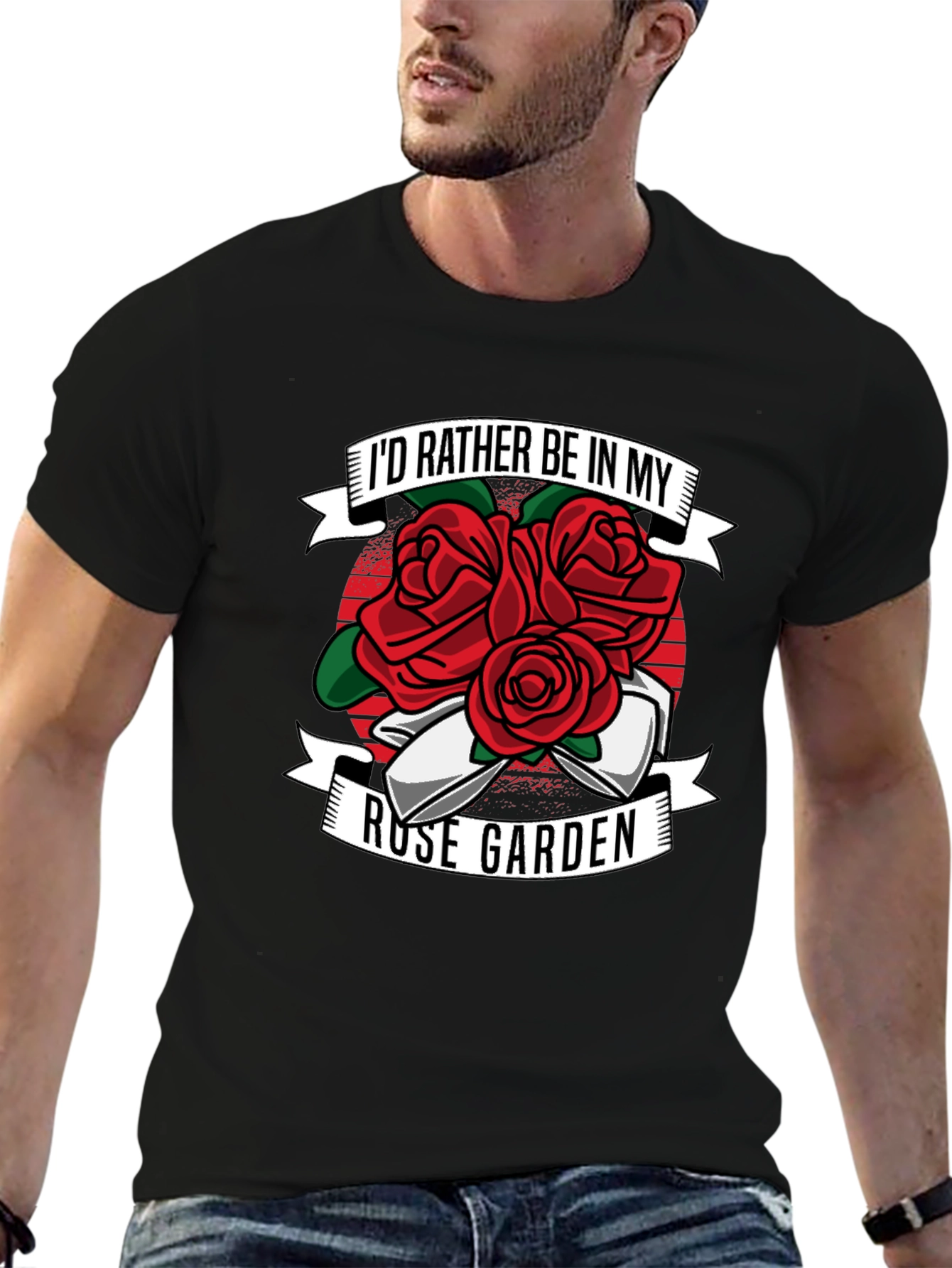 Rose Garden T-Shirt - Floral Graphic Tee