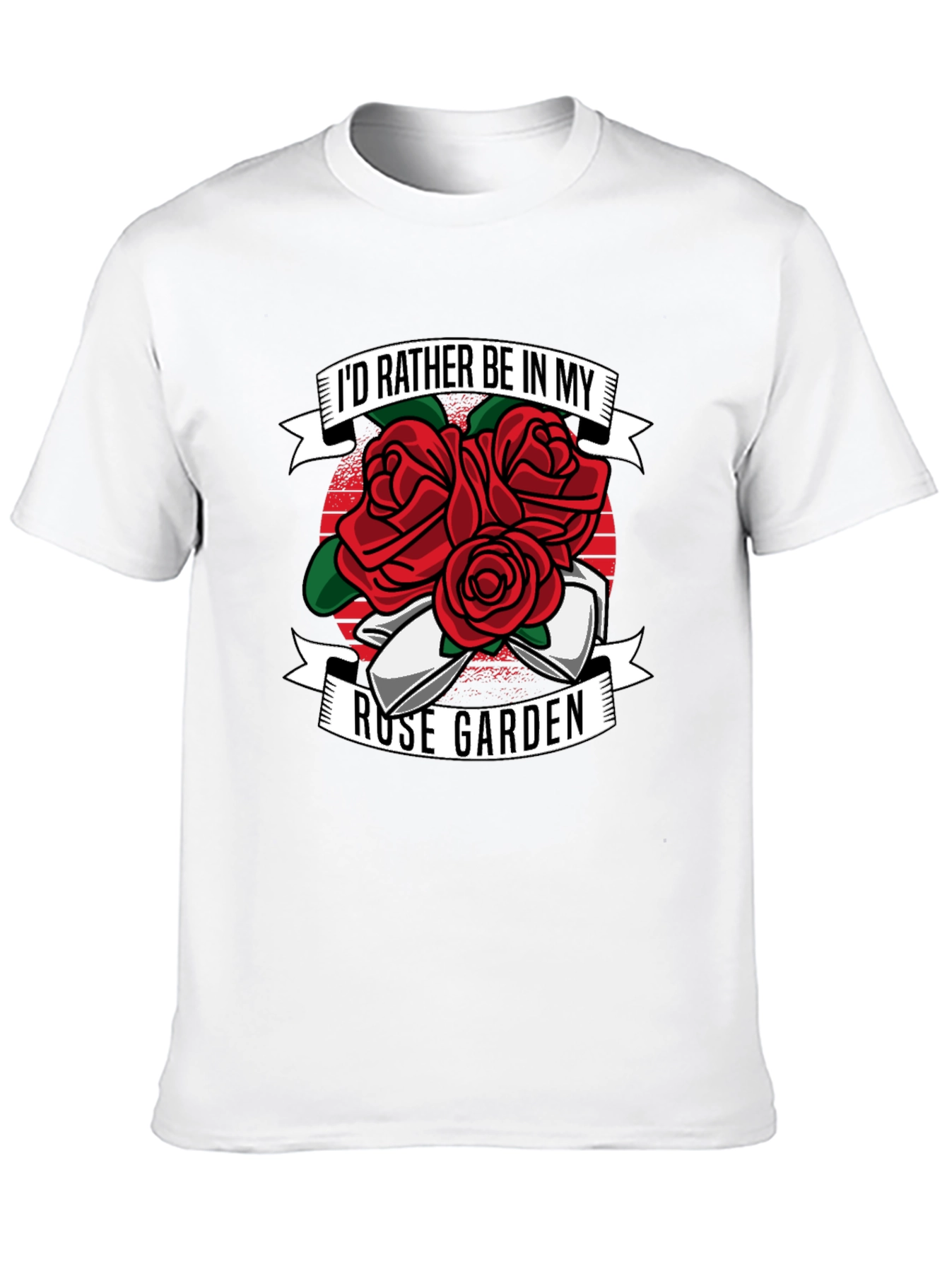 Rose Garden T-Shirt - Floral Graphic Tee