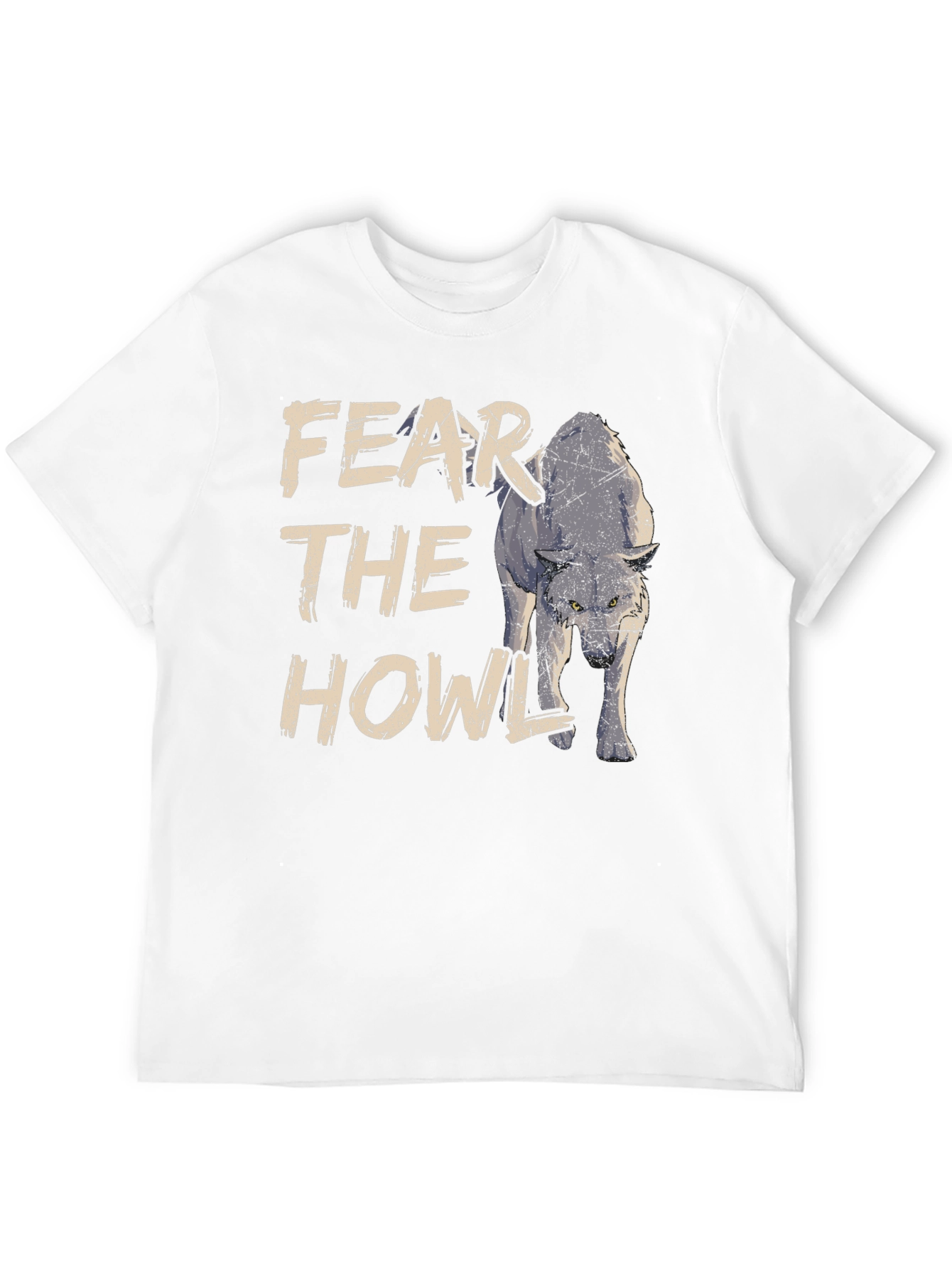 Fear the Howl Graphic Tee - Mens Black T-Shirt