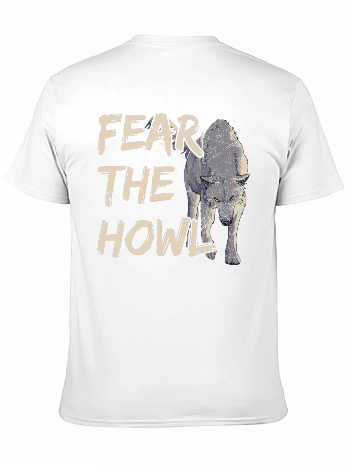 Fear the Howl Graphic Tee - Mens Black T-Shirt