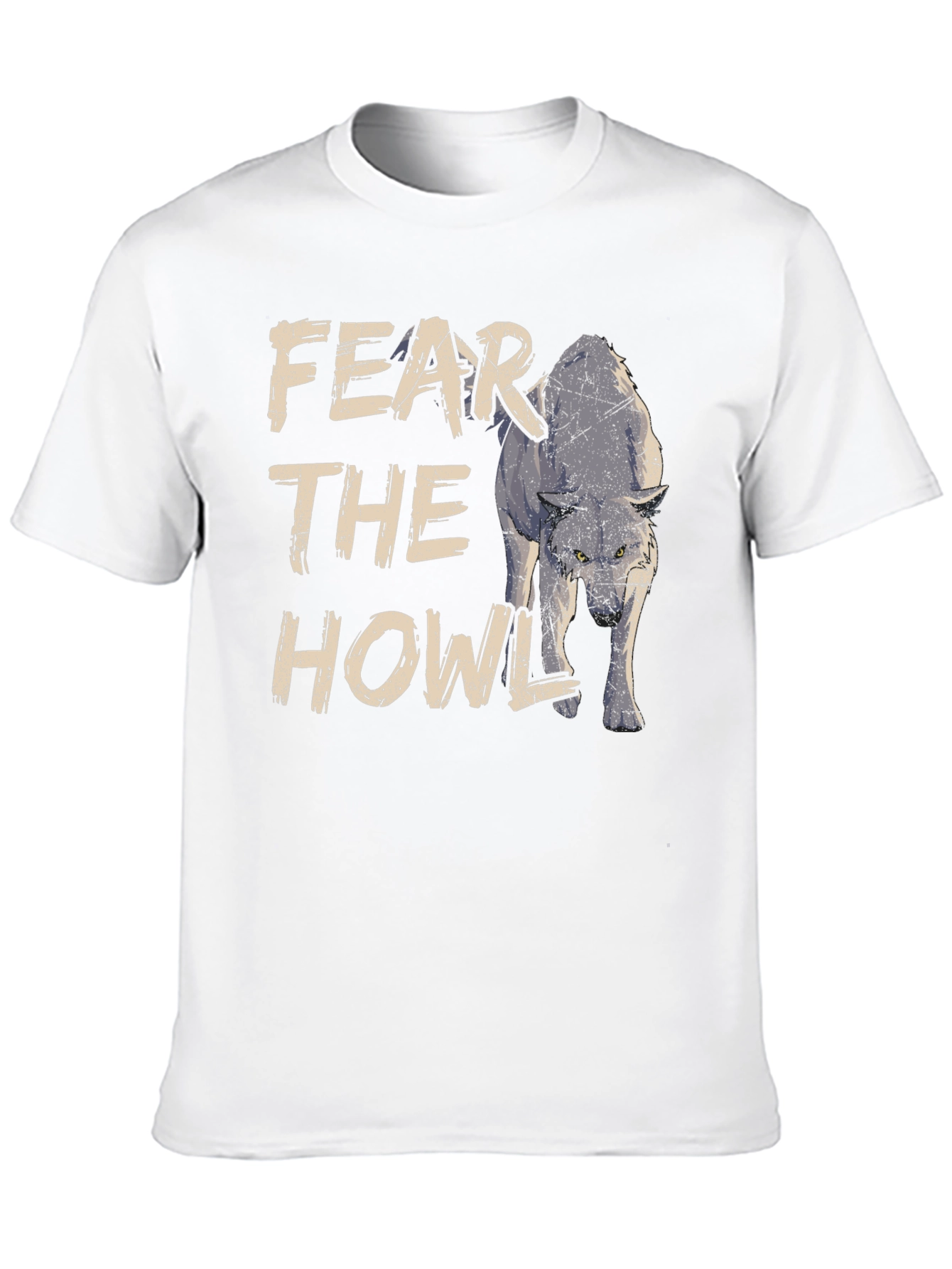 Fear the Howl Graphic Tee - Mens Black T-Shirt