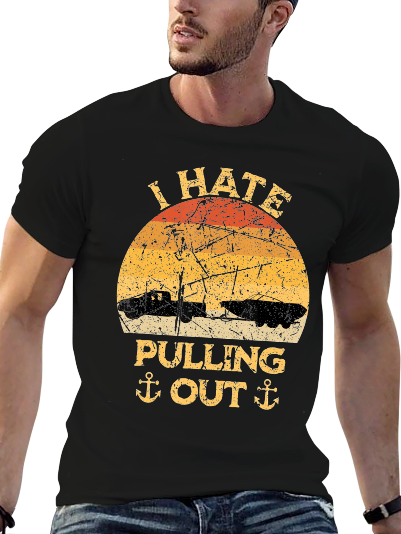 I Hate Pulling Out T-Shirt - Funny Boating Tee