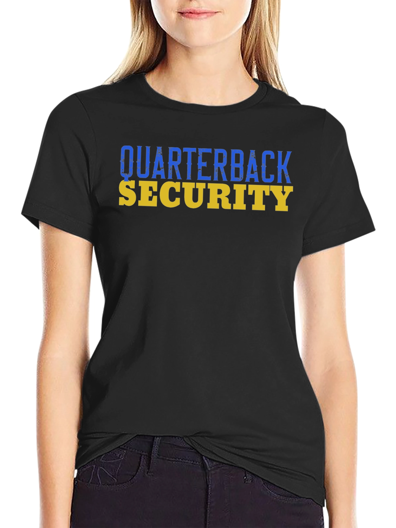 Quarterback Security T-Shirt - Football Fan Apparel