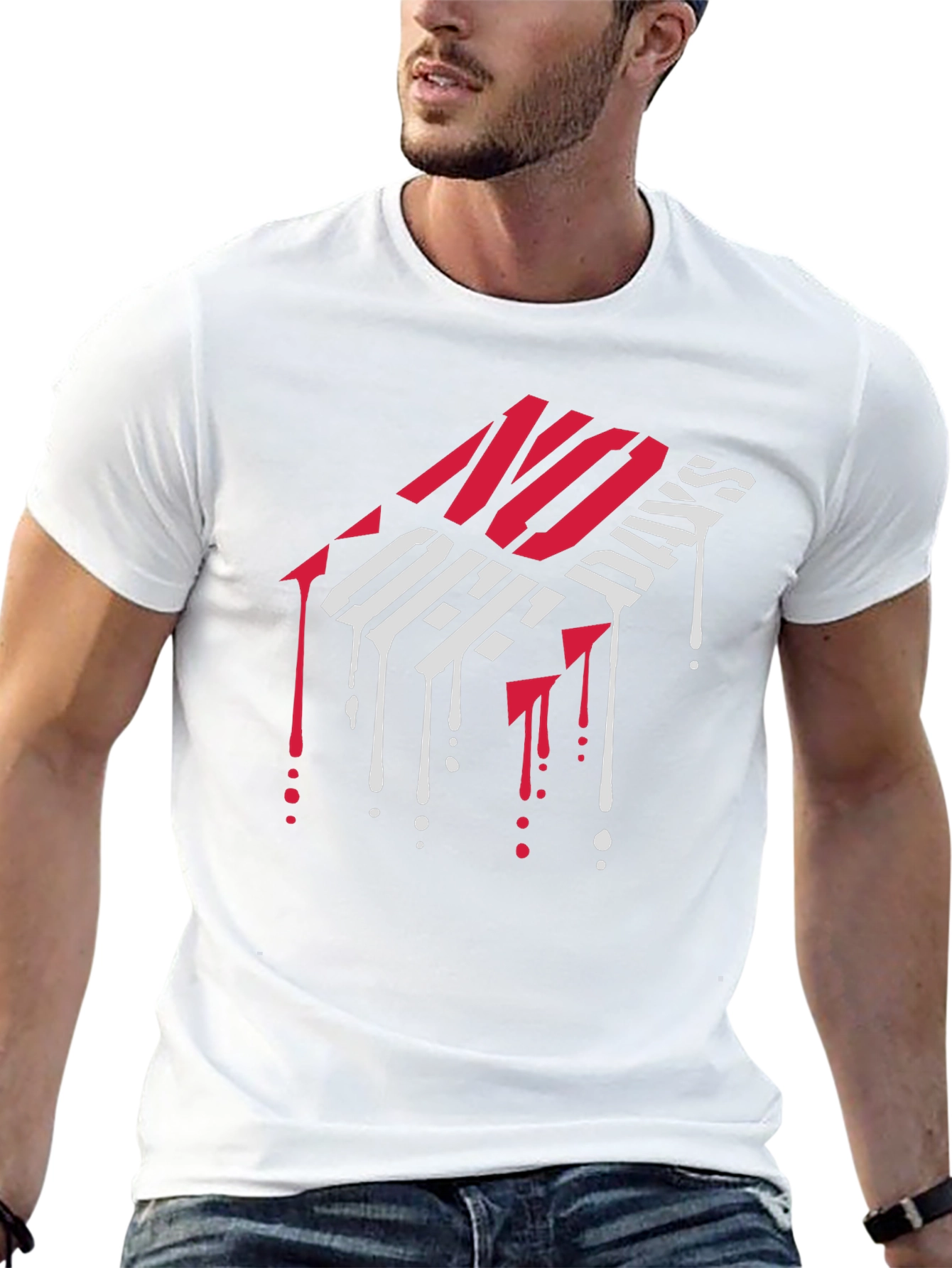 No Off Days Graphic Tee - Black Cotton T-Shirt