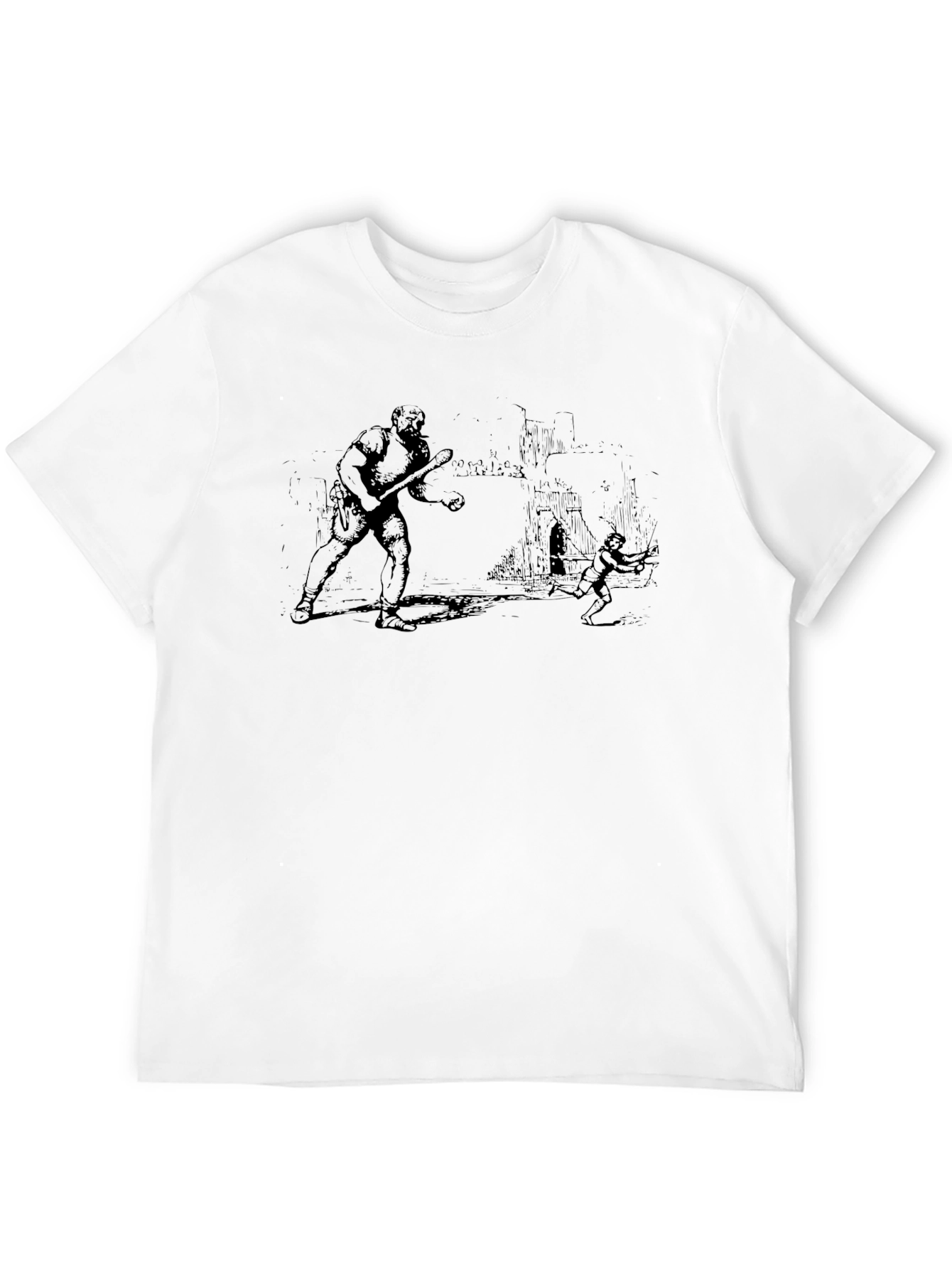 Cyclops & Odysseus Black T-Shirt