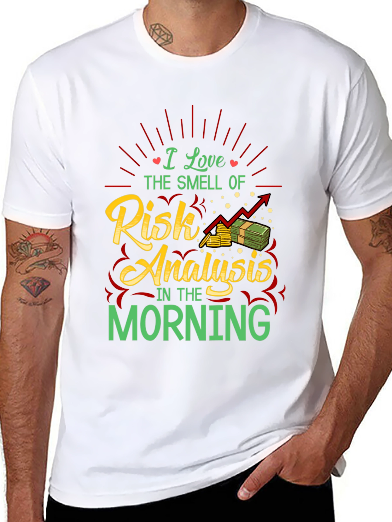 Risk Analysis Morning T-Shirt - Analyst Gift