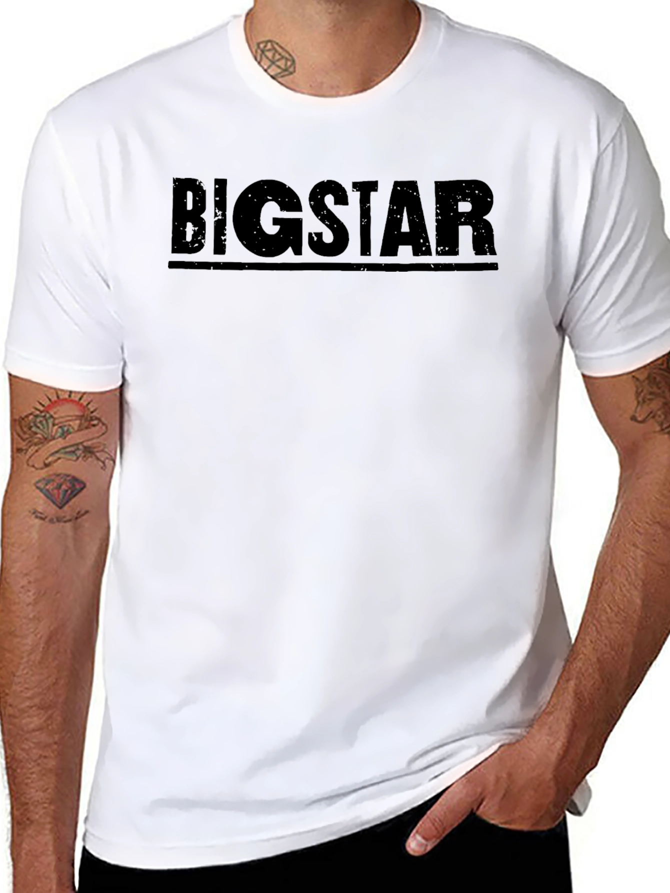 Bigstar Graphic Print Crew Neck T-Shirt