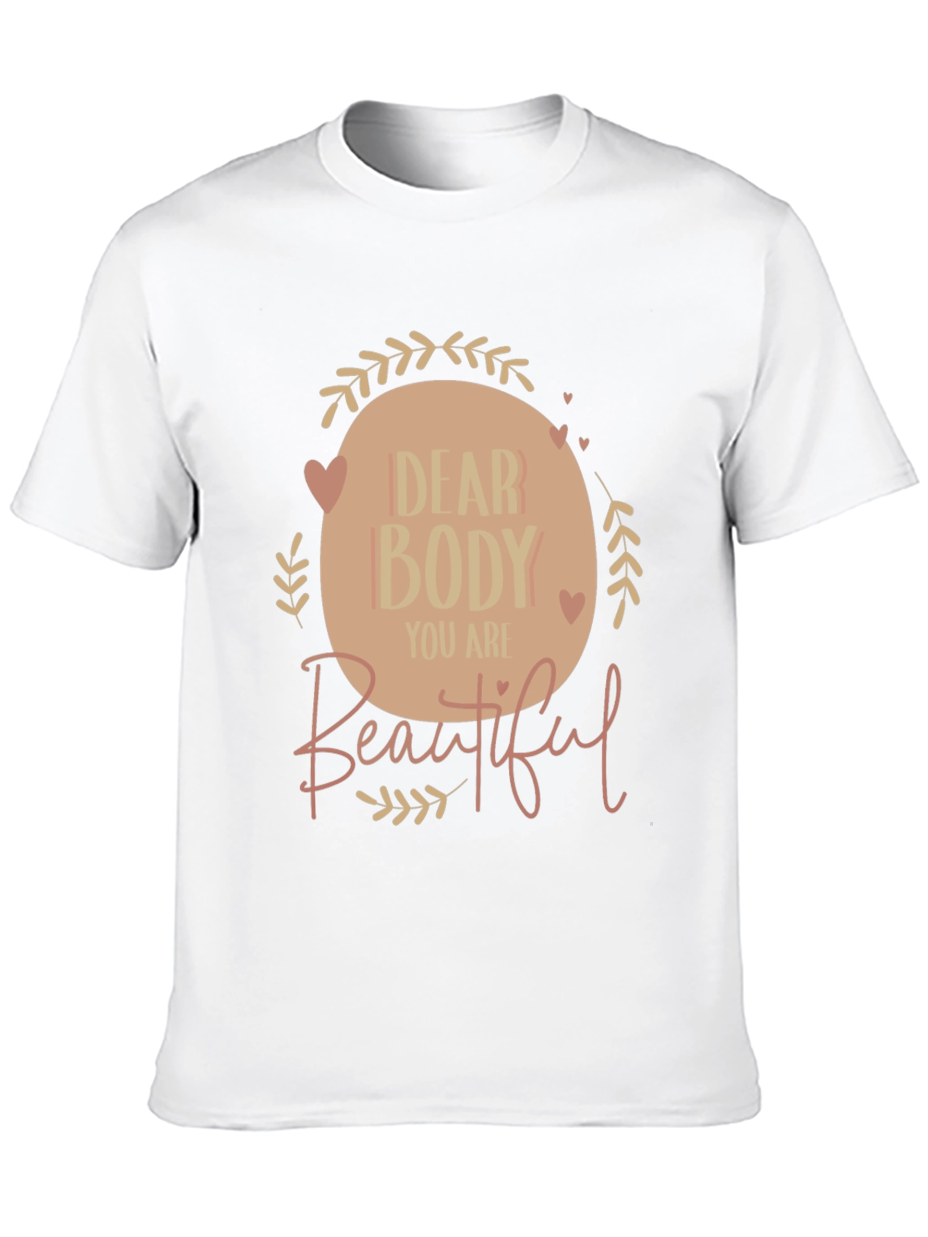 Dear Body Graphic Tee - Positive Affirmation Shirt