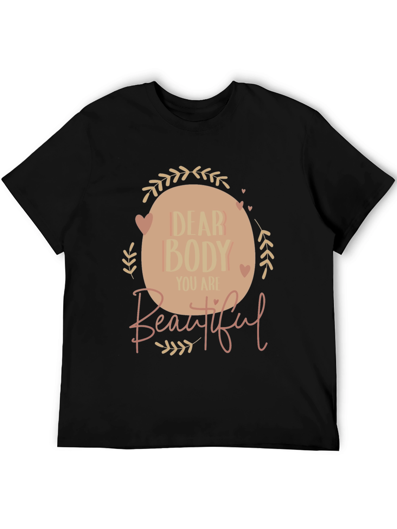 Dear Body Graphic Tee - Positive Affirmation Shirt